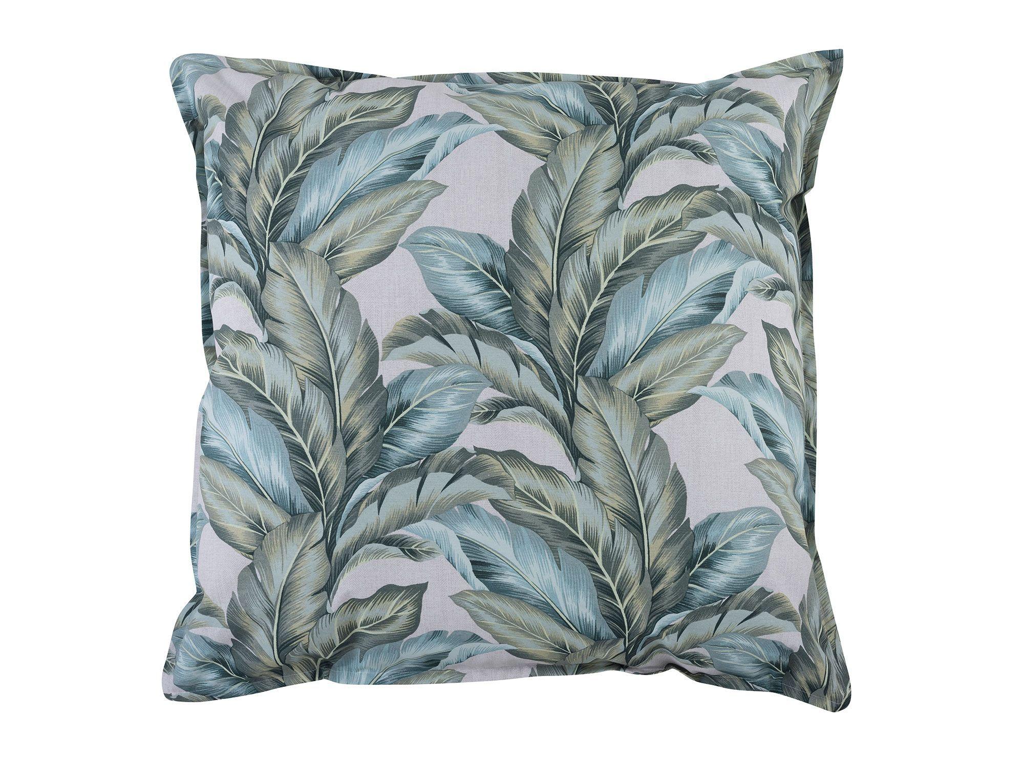 Cojín 90x90 cm palmera gris M+Design-1