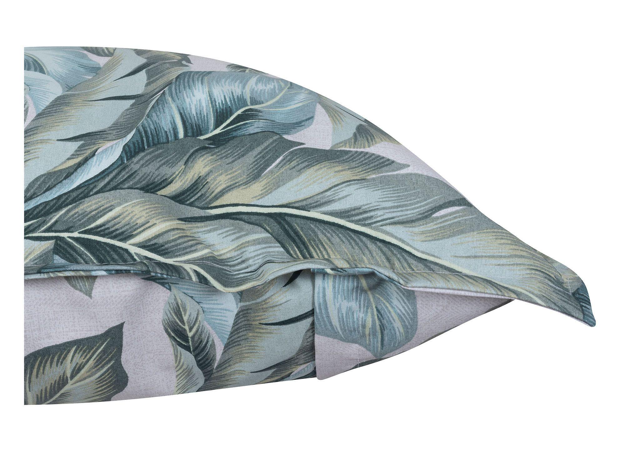 Cojín 90x90 cm palmera gris M+Design-3