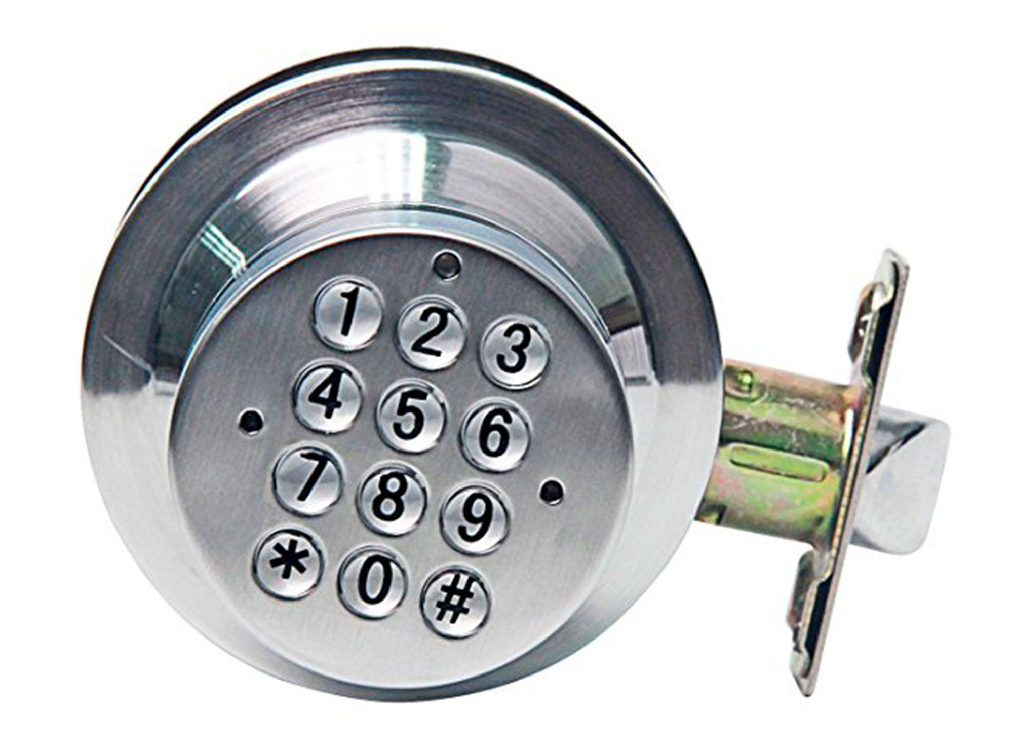 Cerradura digital embutir tubular AL-100 níquel satinado Astrolock-1