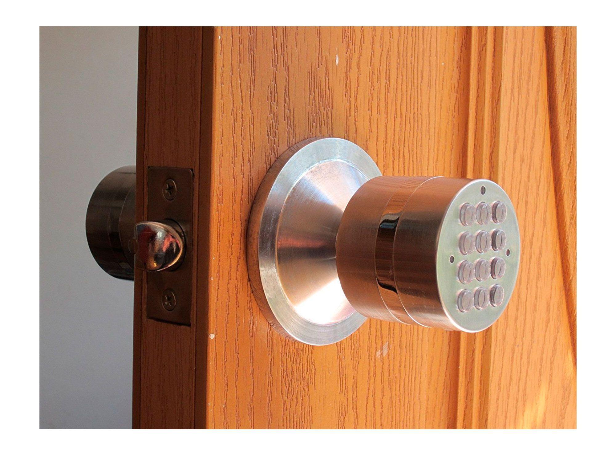 Cerradura digital embutir tubular AL-100 níquel satinado Astrolock-2