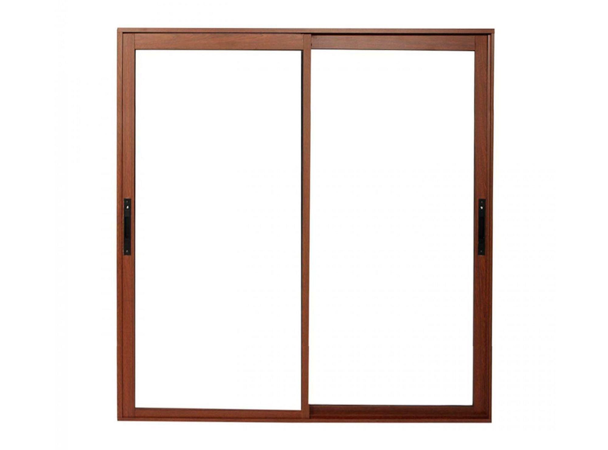 Ventana 150x205 cm 25 aluminio madera Mundo glass-1
