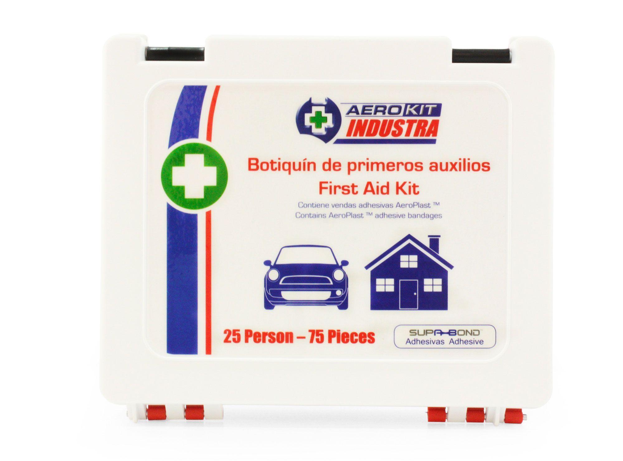 Botiquín primeros auxilios Steelpro-0