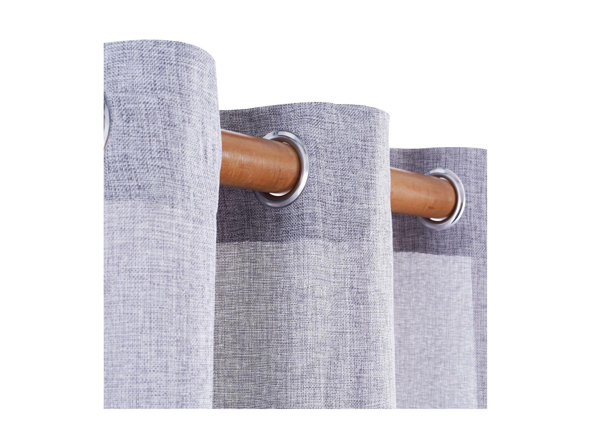 Cortina 140x240 cm Oslo gris Dib-1