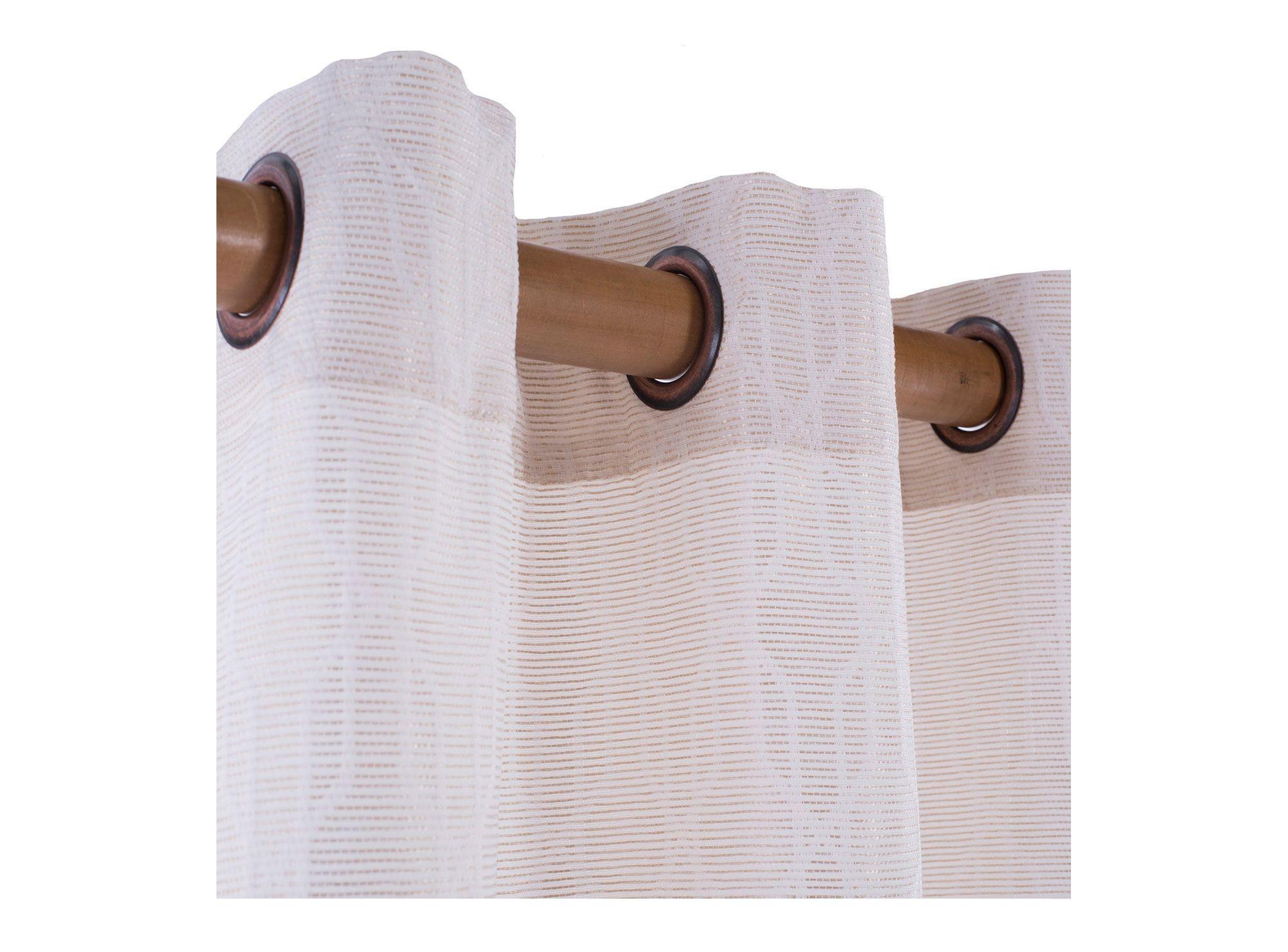 Cortina 140x230 cm Jacquard natural Dib-1