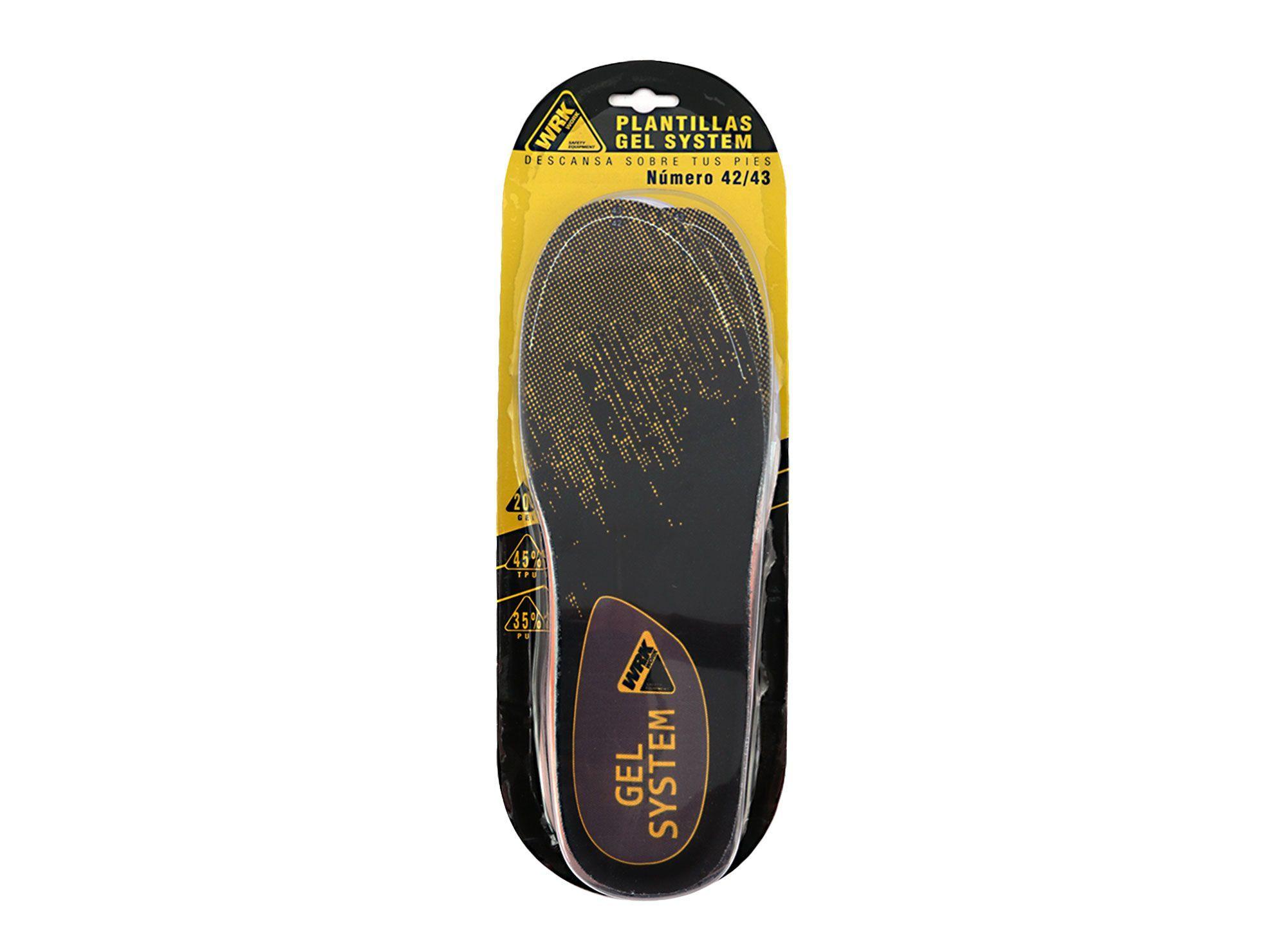 Plantilla con gel talla 42/43 Wrk Work-2