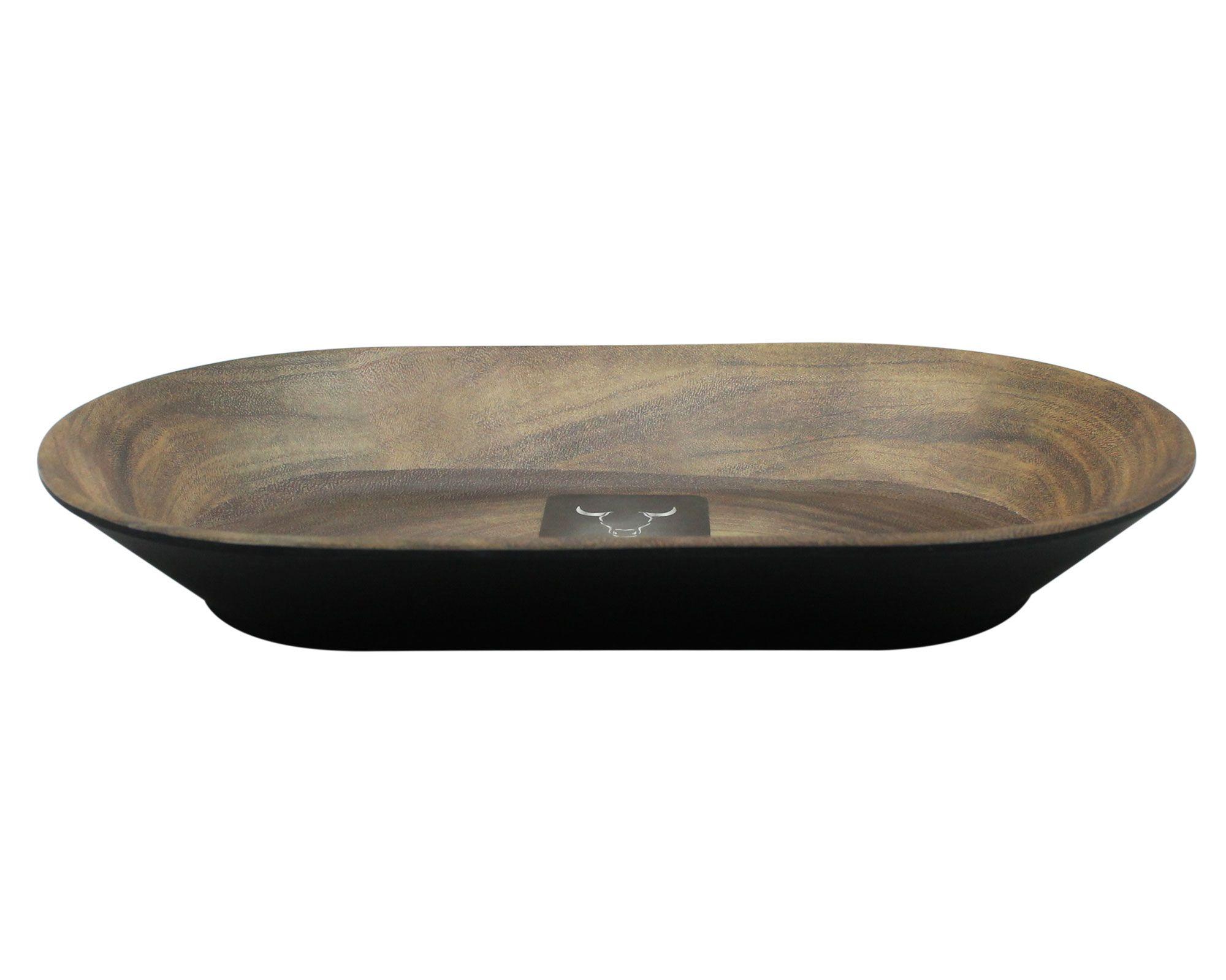 Fuente ovalada 4x24 cm bamboo Wayu-0