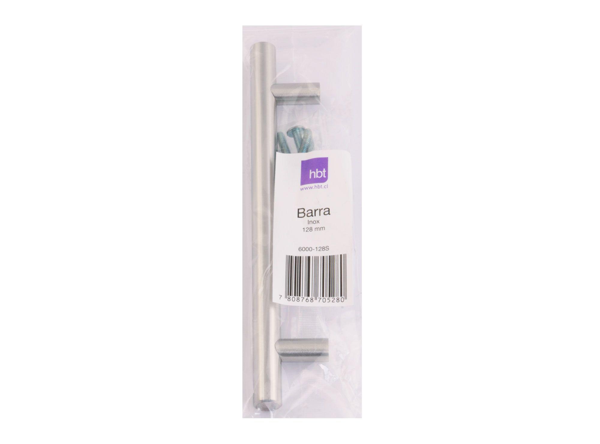 Manilla 128 mm barra inox hbt-1