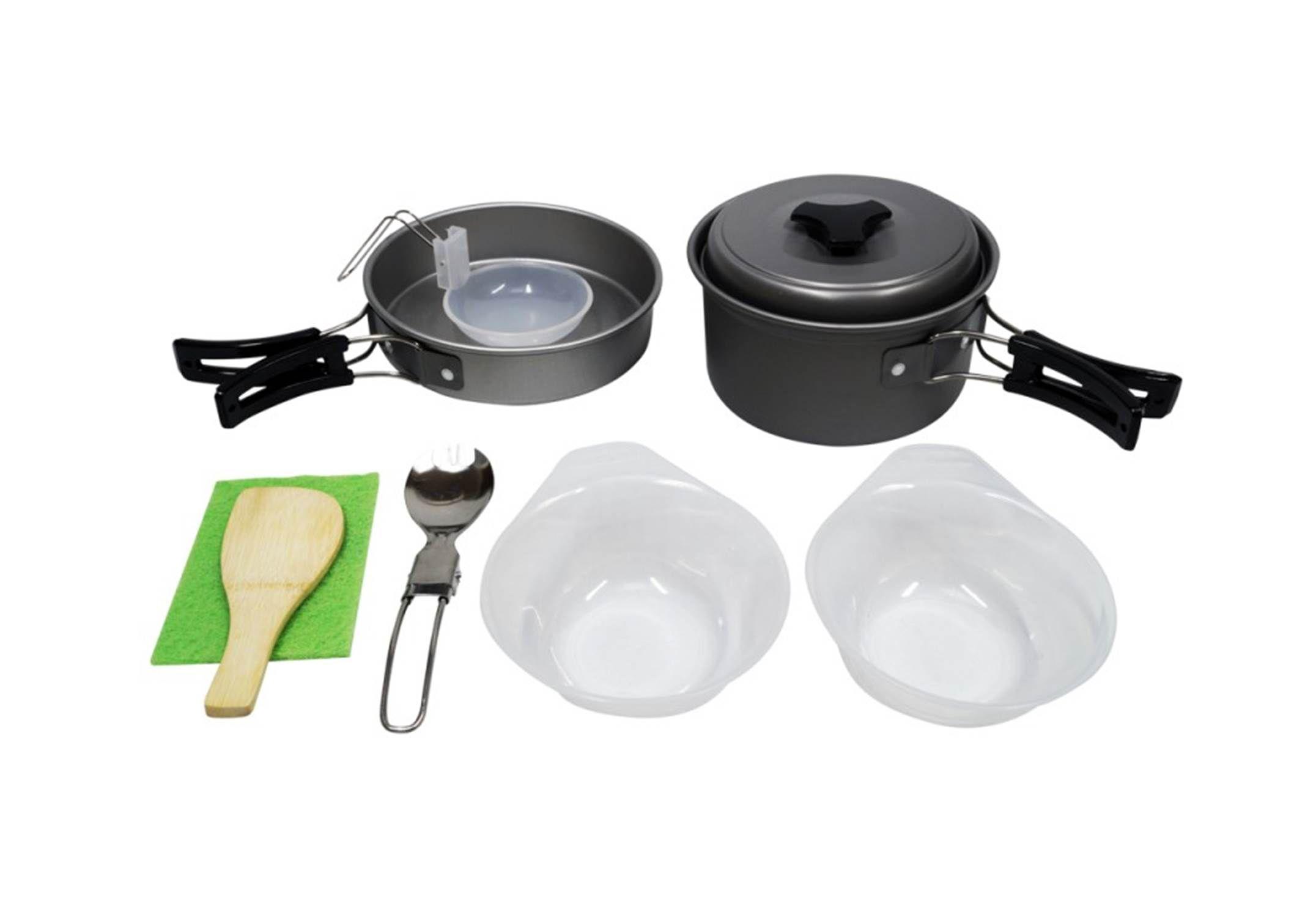 Set cocina camping 9 piezas Jinx Azteq-1
