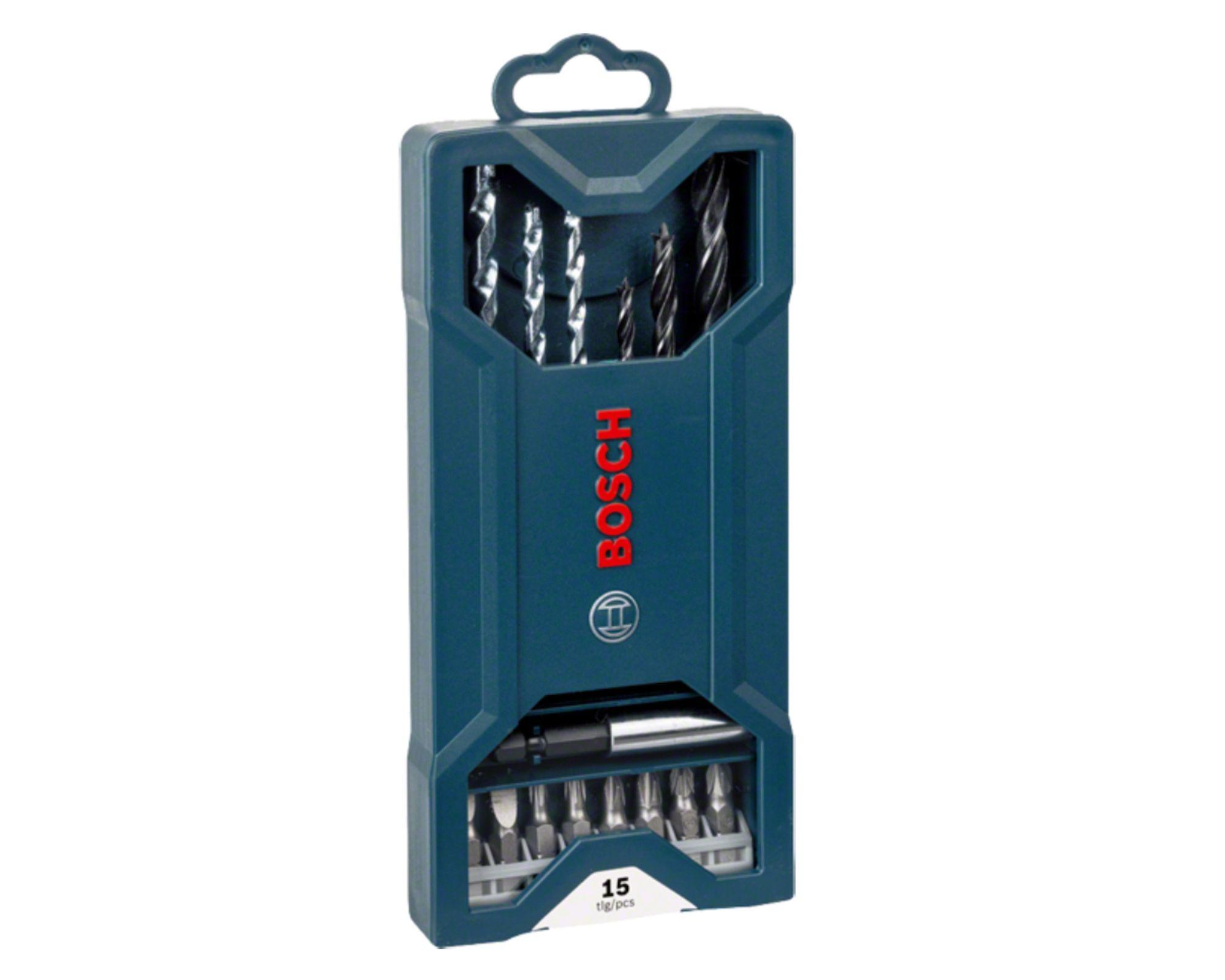Set puntas y brocas Mini X-Line 15 piezas Bosch.-3