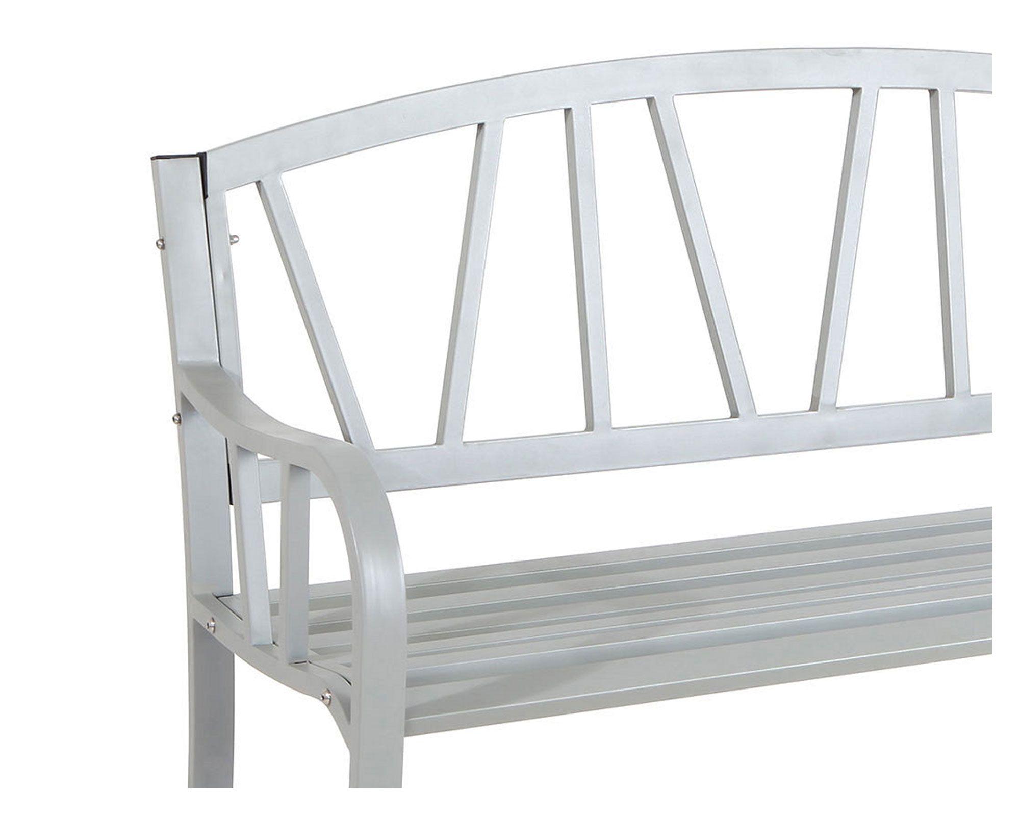 Banca jardín gris claro Outzen-1