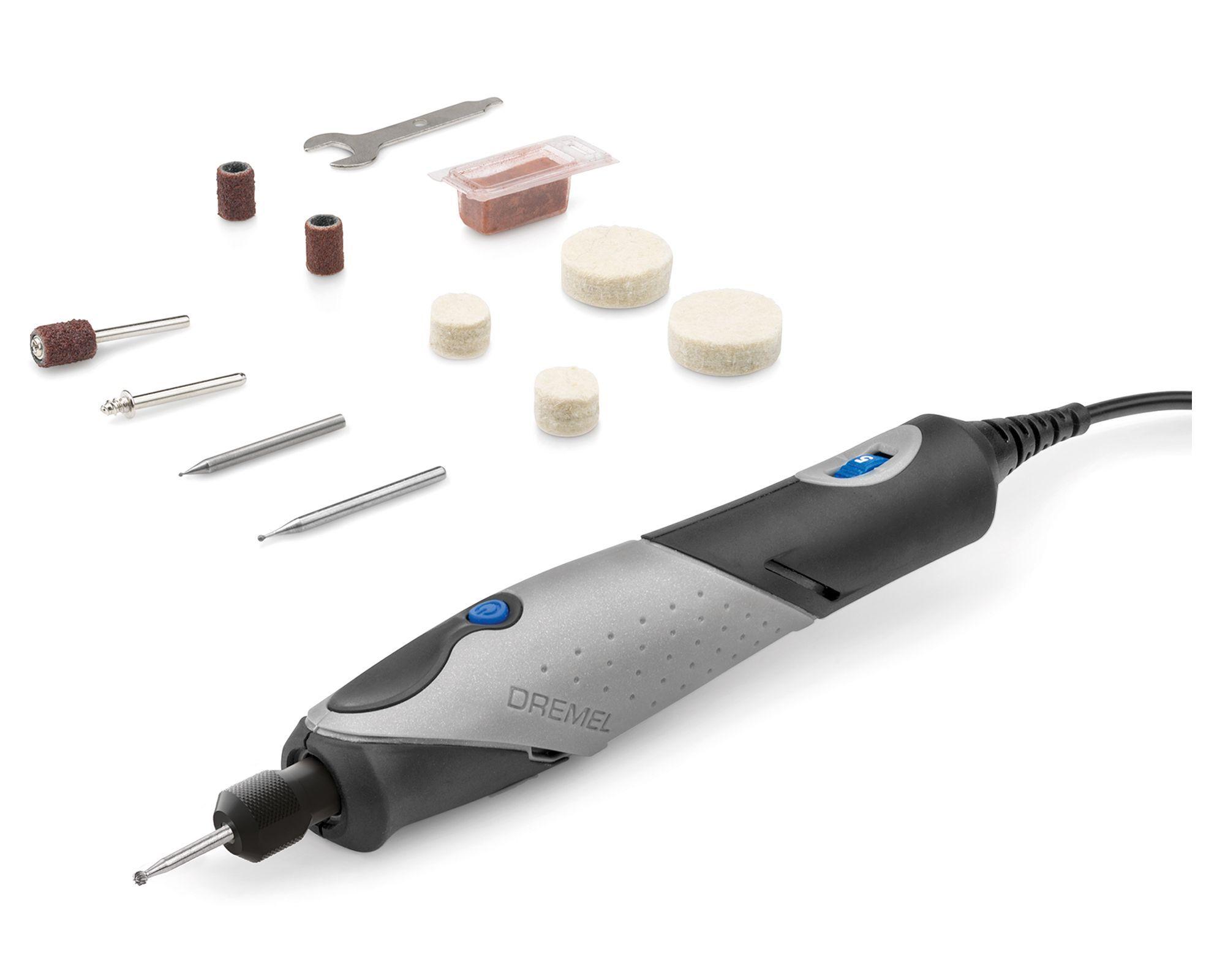Multipropósito 60W Stylo + 11 accesorios Dremel-3
