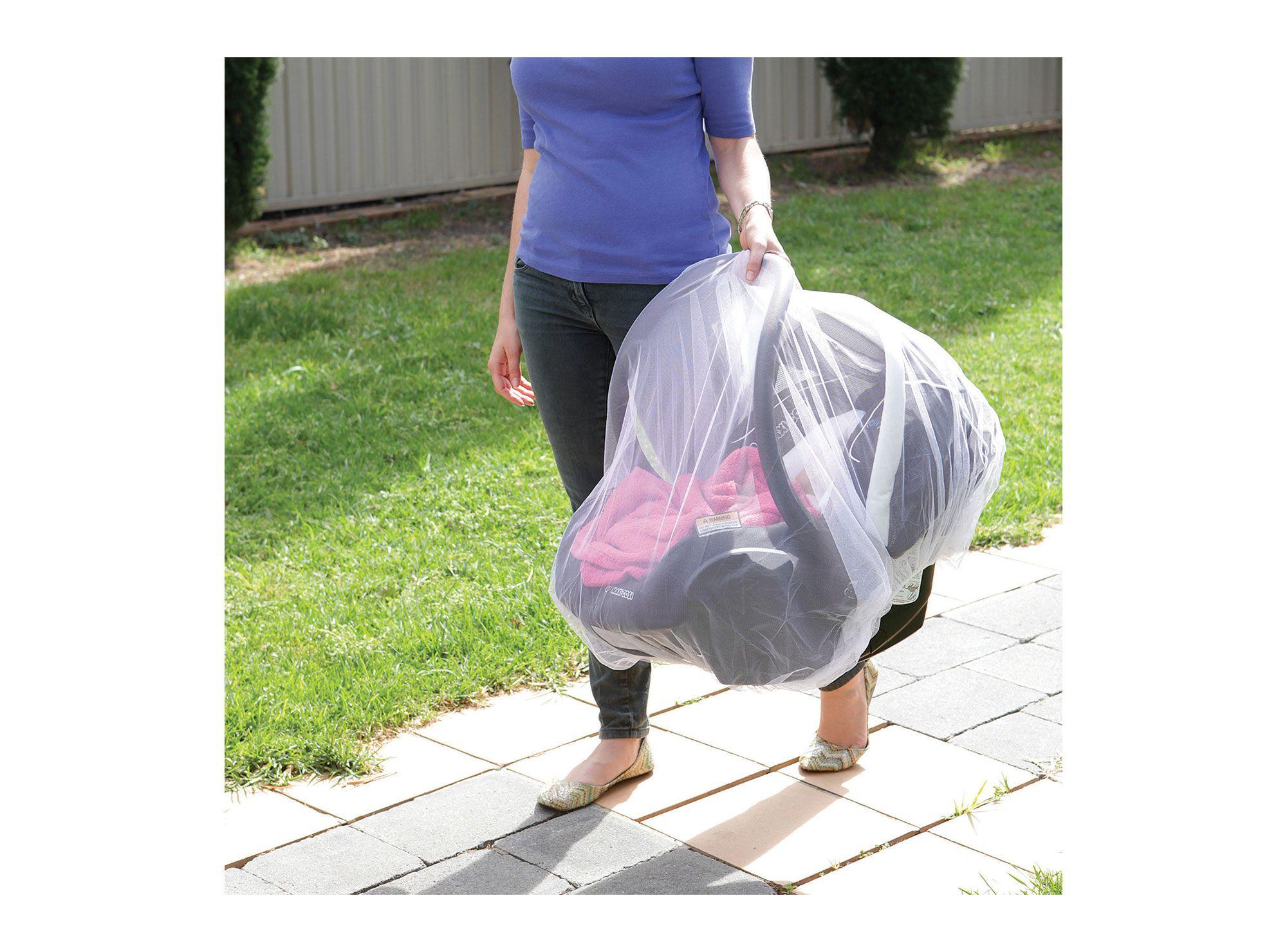 Malla mosquitera 2 piezas L275 blanco Dreambaby-5