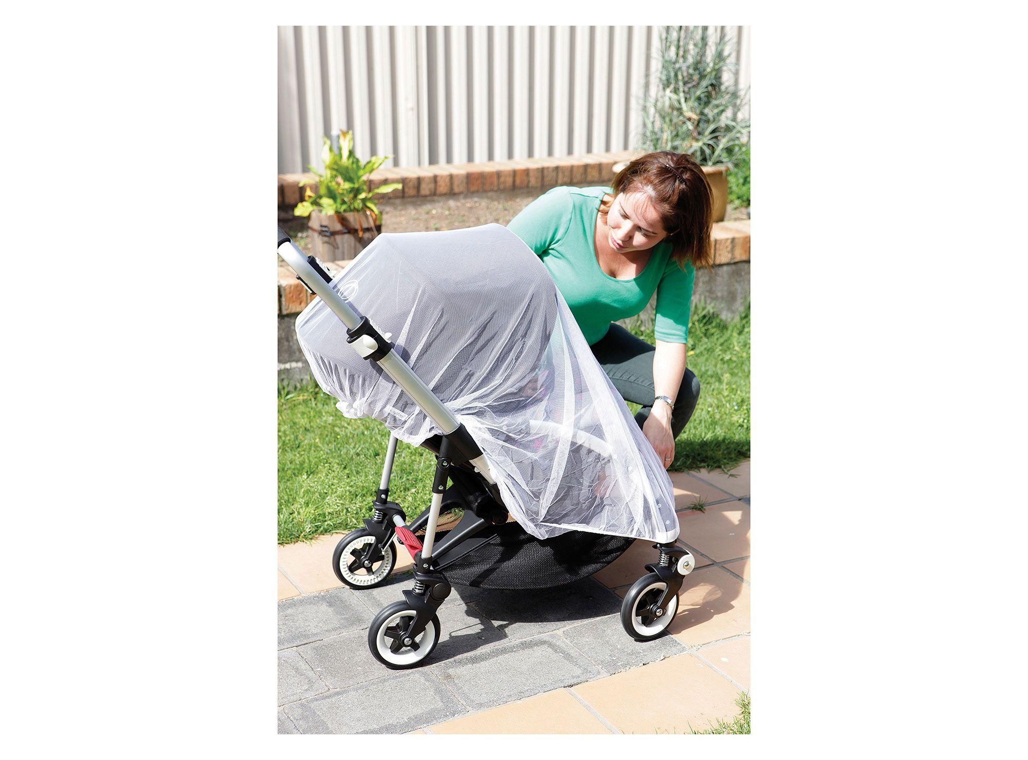 Malla mosquitera coche L204 blanco Dreambaby-4
