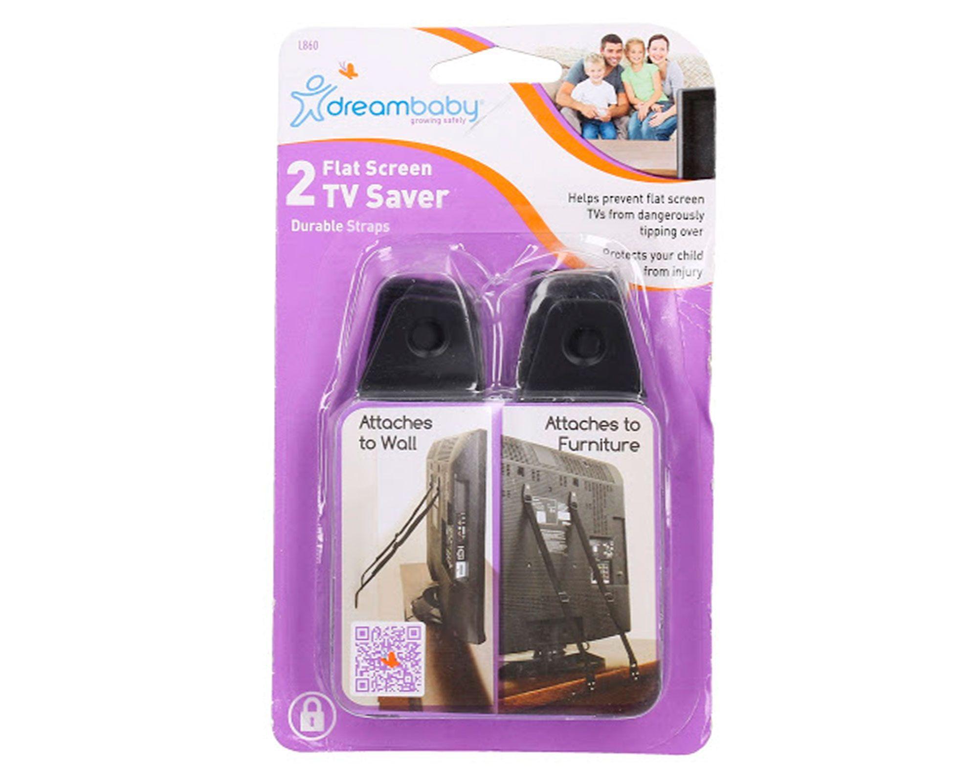 Protector anti-caída de TV L880 2 unidades Dreambaby-2