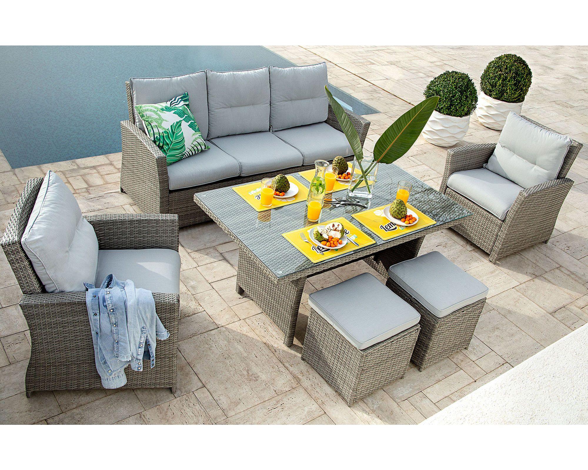 Set terraza 6 personas Áster Outzen-1