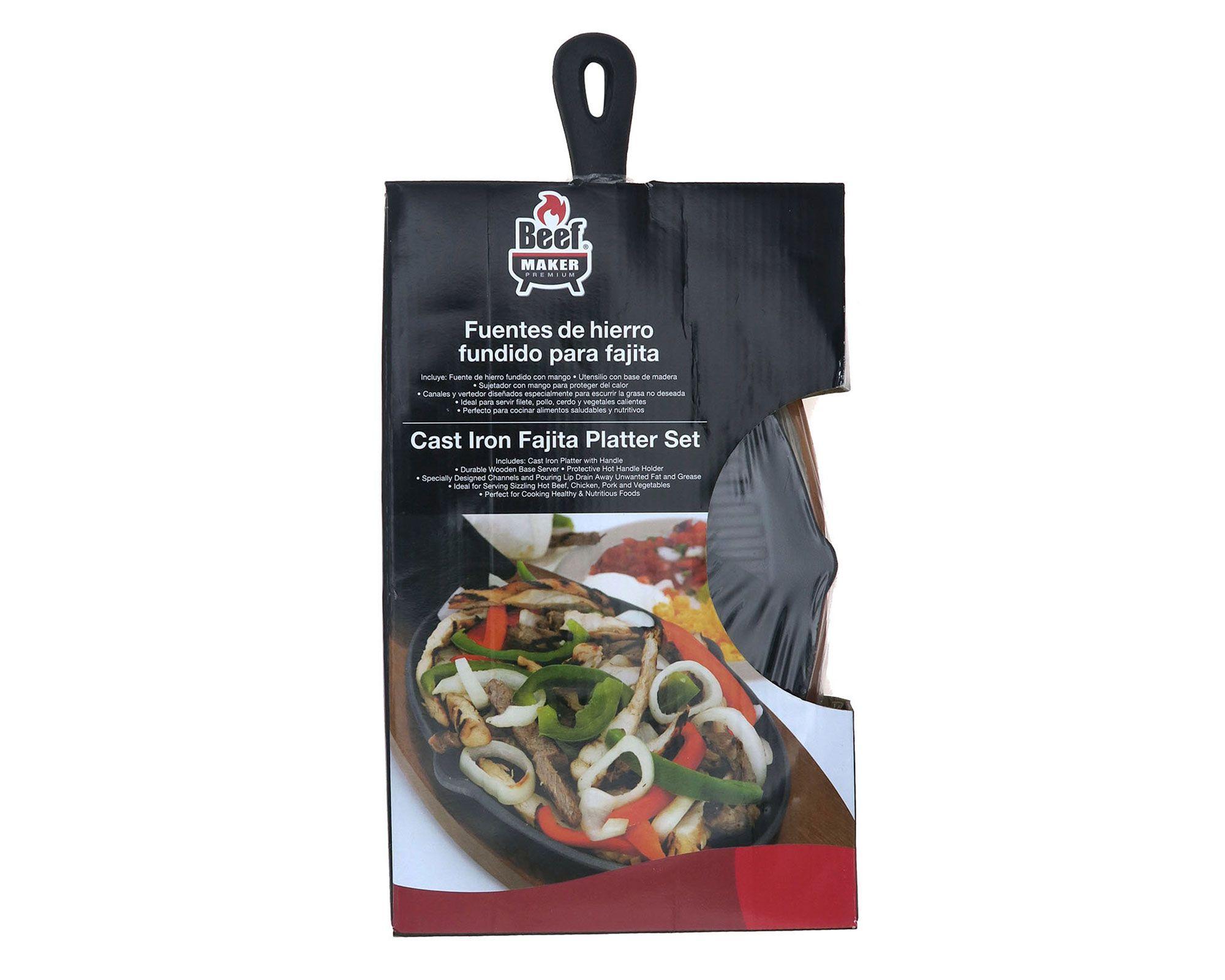 Fuente parrillera hierro fundido Beef Maker-2