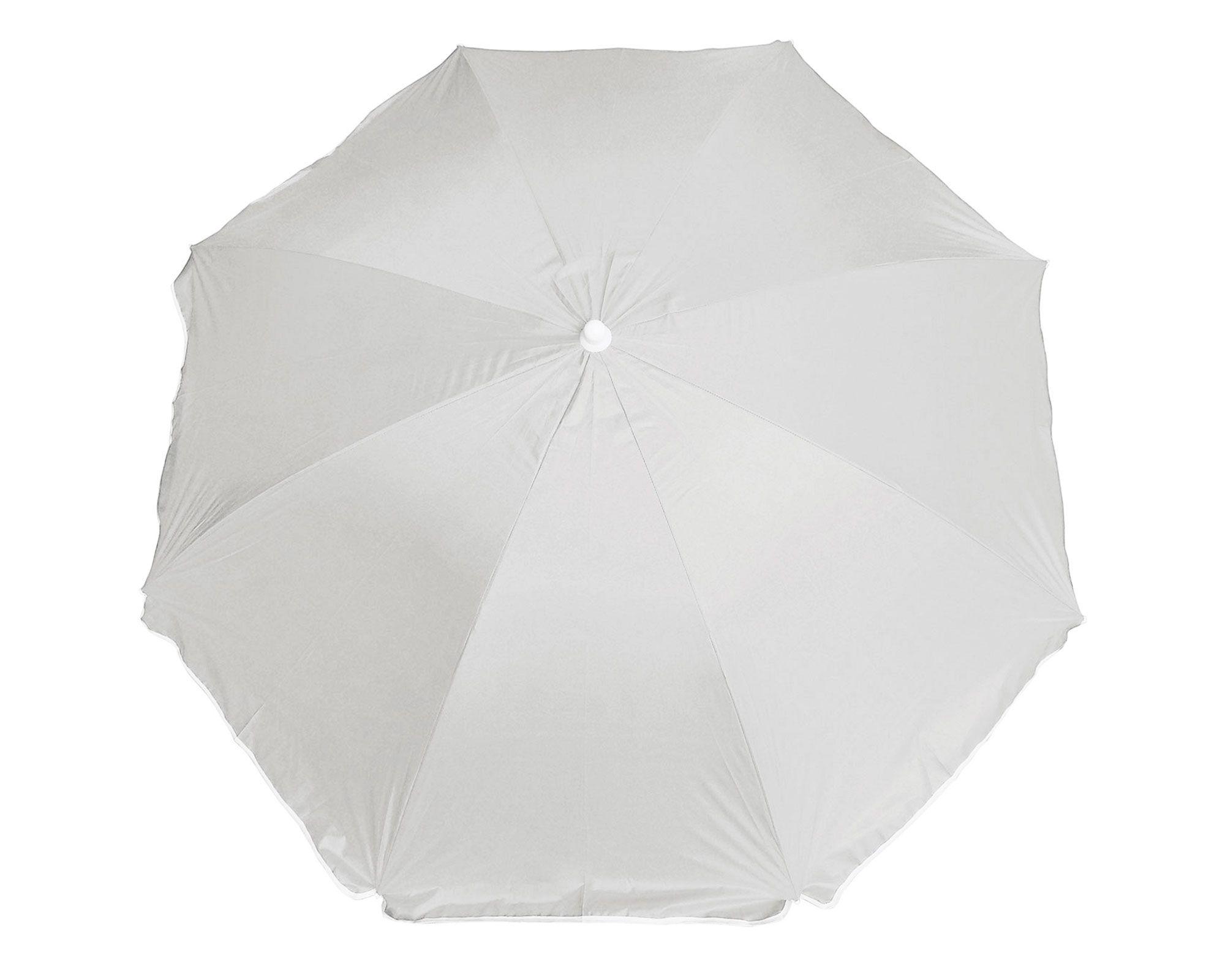 Quitasol 1,8 m UV+50 blanco Outzen-0