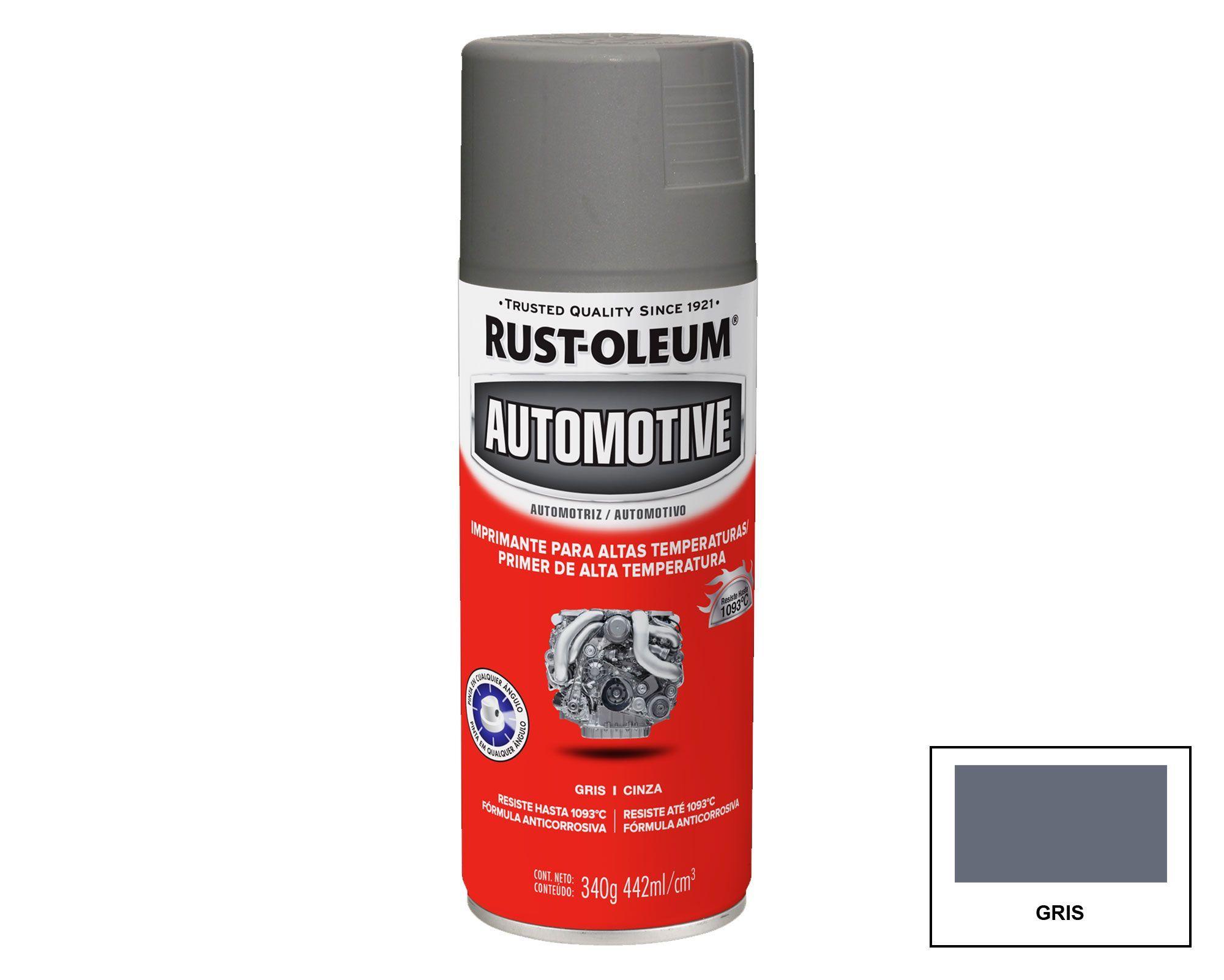 Pintura spray 340 gr High heat primer gris Rust-Oleum-0