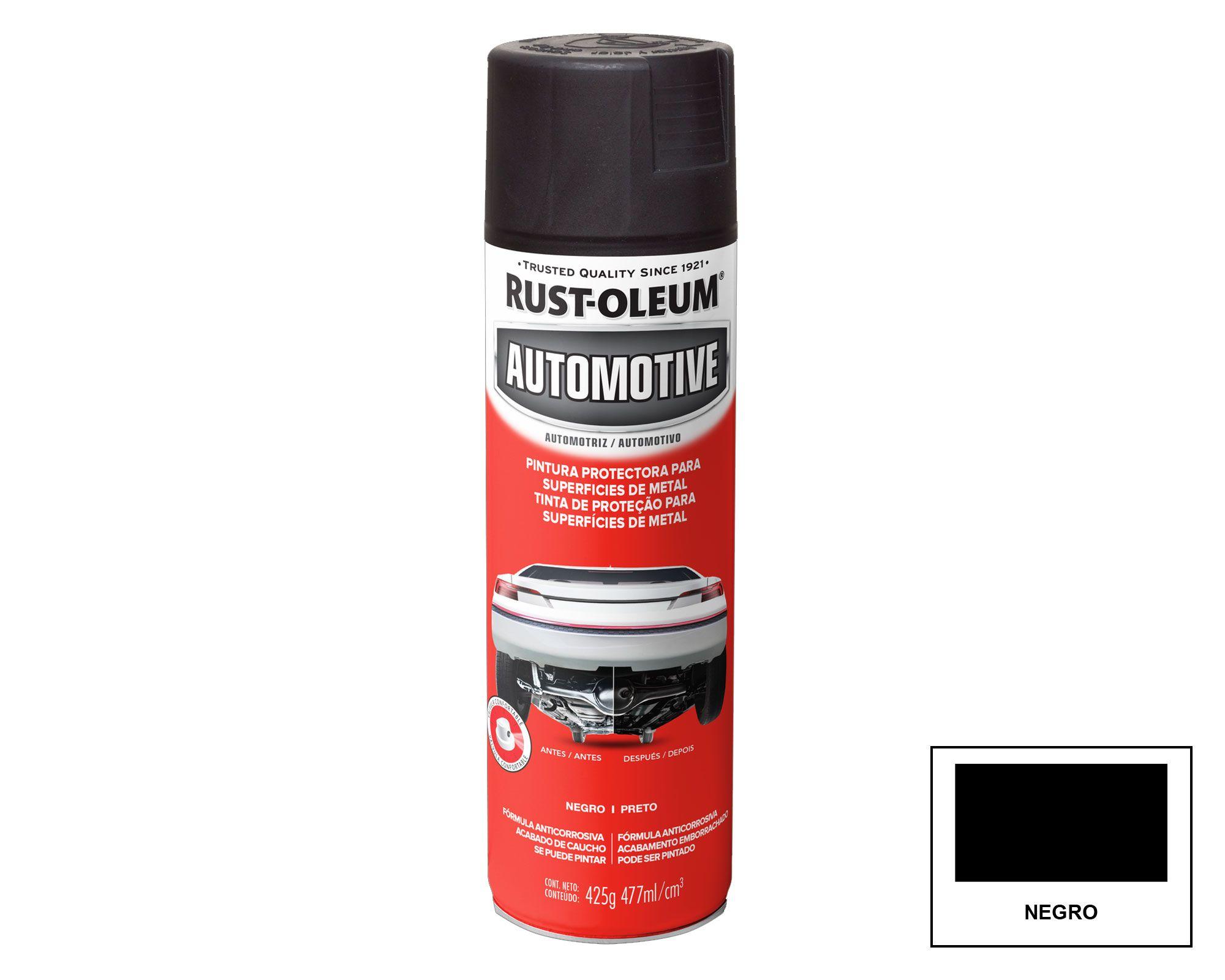 Pintura spray 467 ml Undercoating negro Rust-Oleum-0