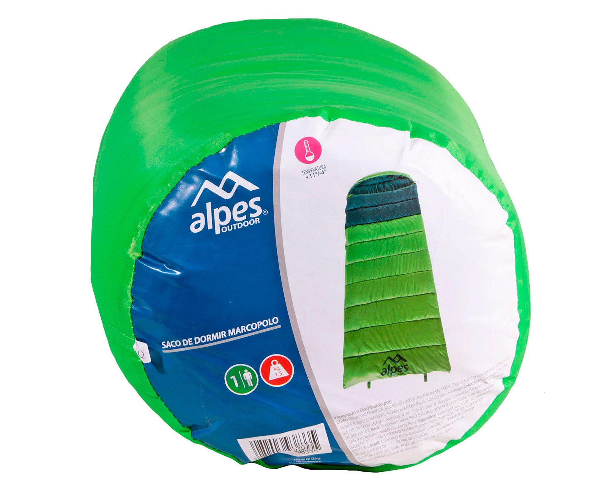 Saco dormir -4°/11°C Marco polo Alpes-5