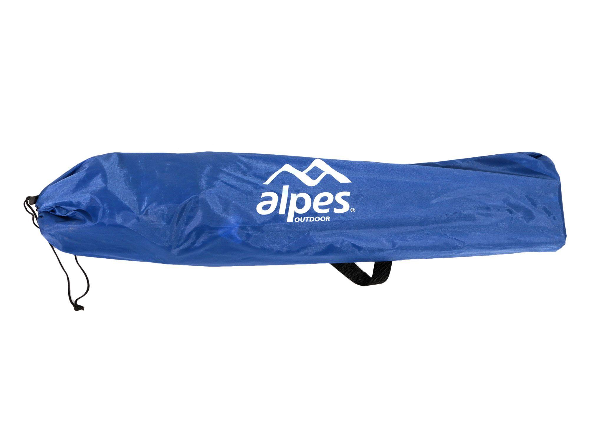 Silla camping básica azul Alpes-2