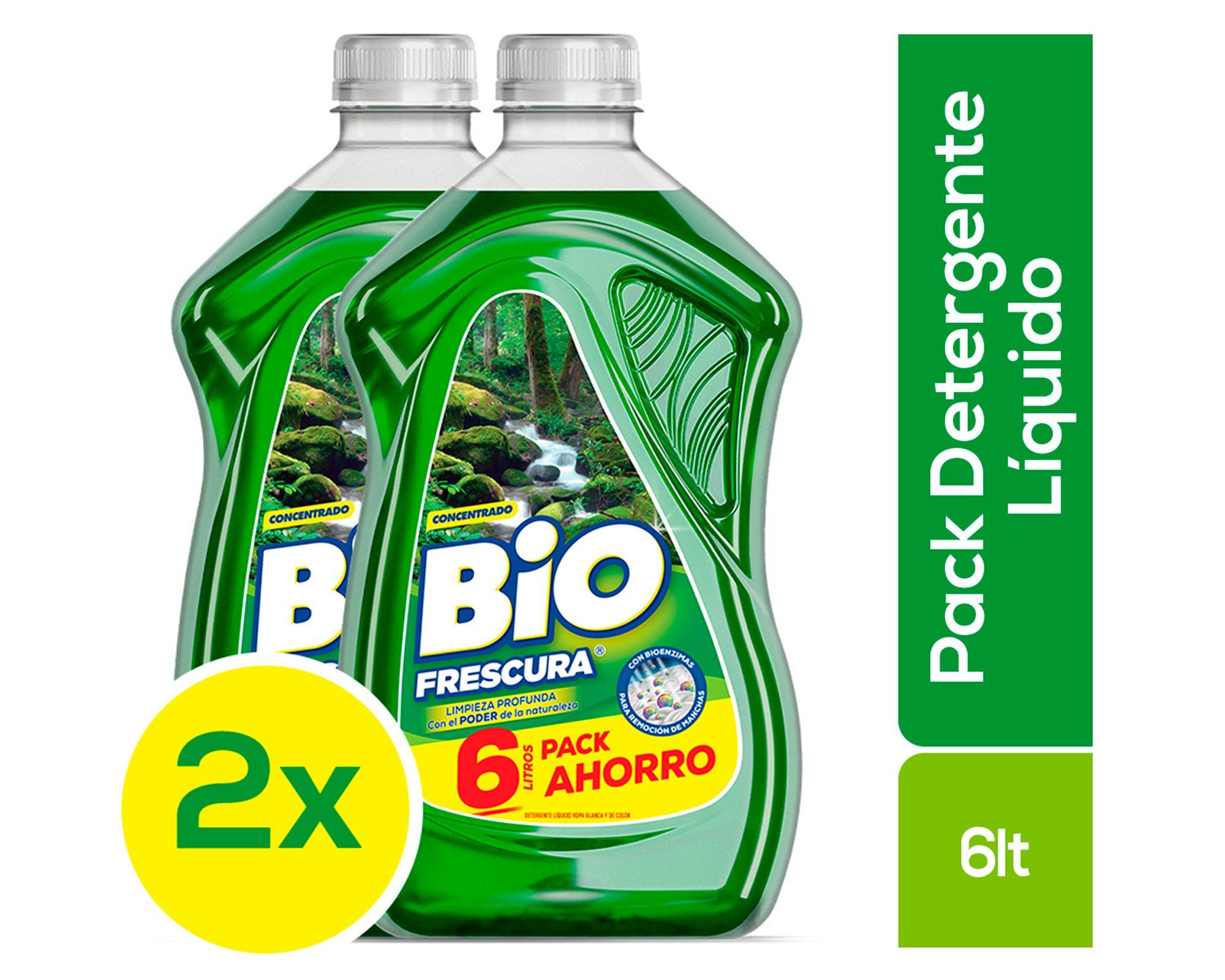 Detergente líquido 3 litros Bosque nativo 2 unidades-0