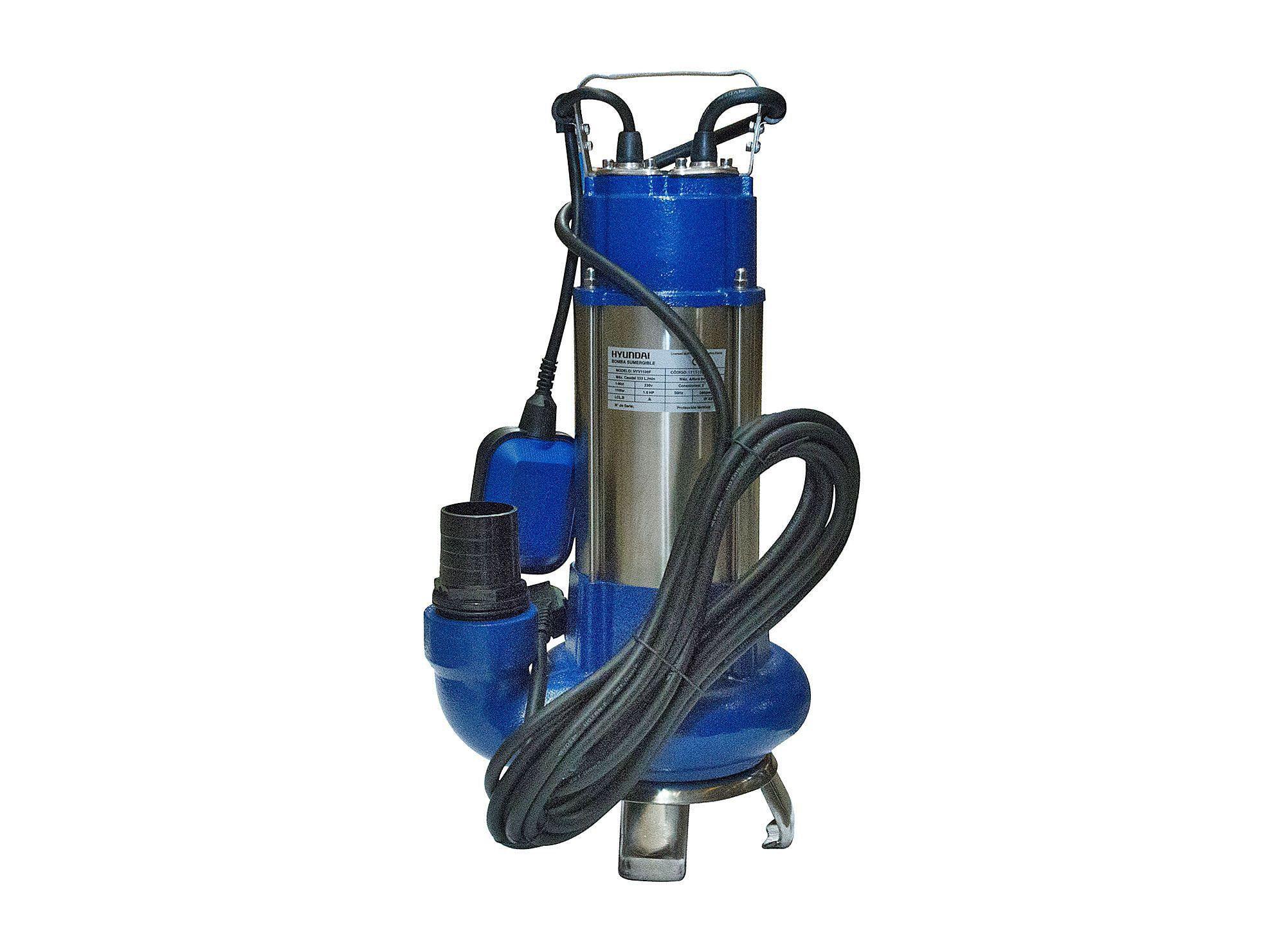 Electrobomba sumergible 2'' 1,5 HP 82HYV1100F Hyundai-0