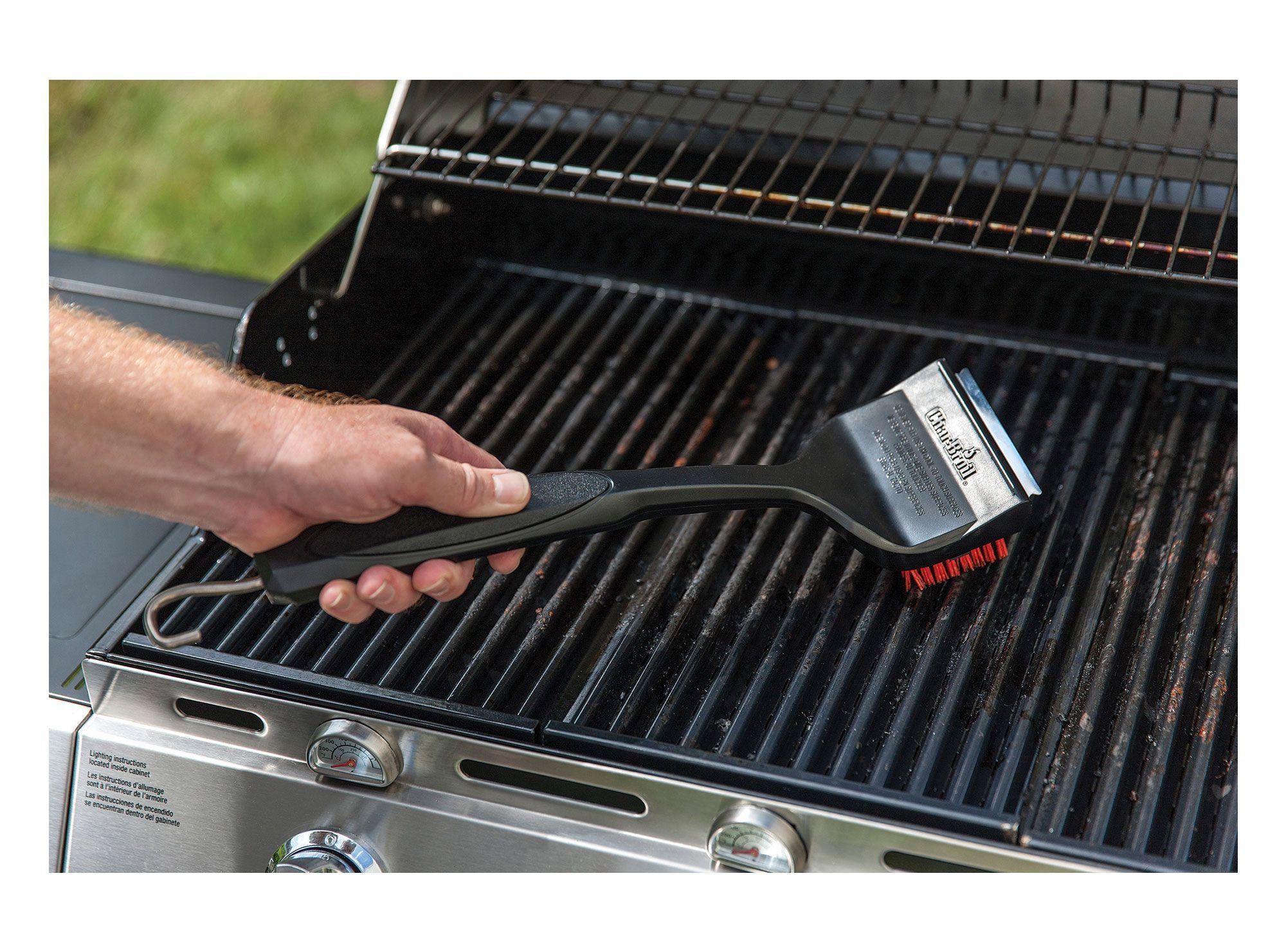 Cepillo para parrilla con raspador Char-Broil-2