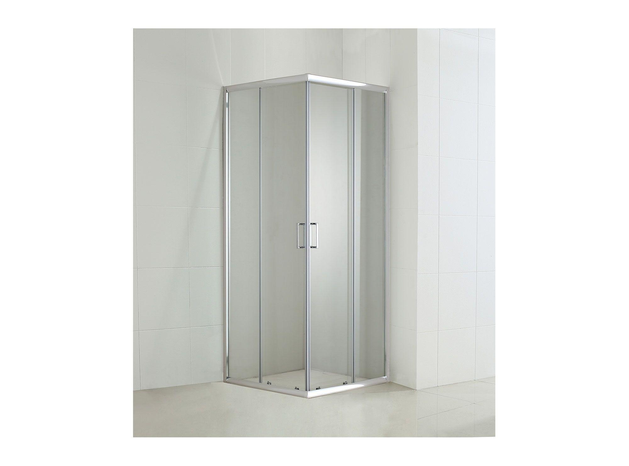 Mampara esquina corredera 80x80x198 cm Style Klipen-4