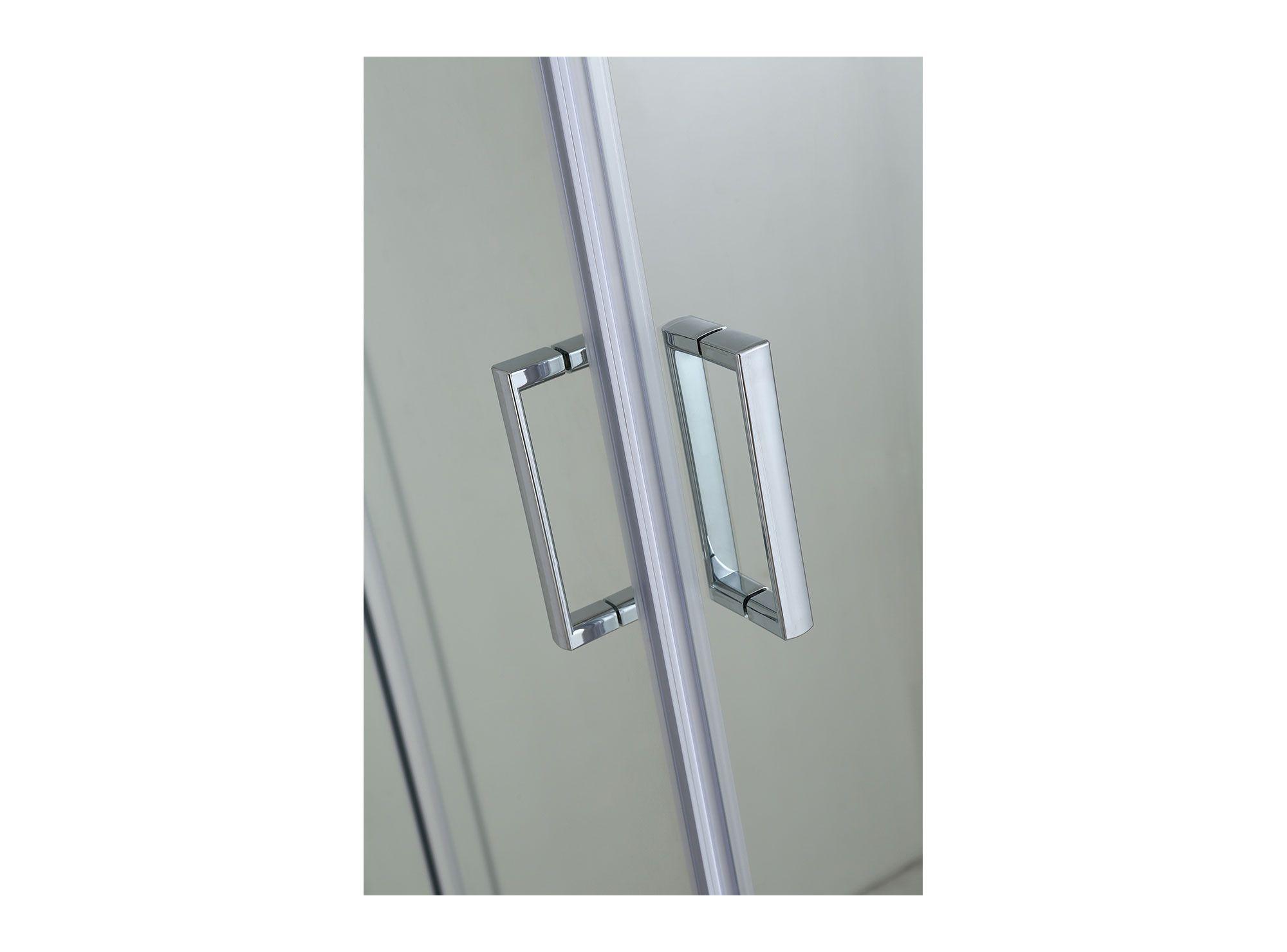 Mampara esquina corredera 80x80x198 cm Style Klipen-2