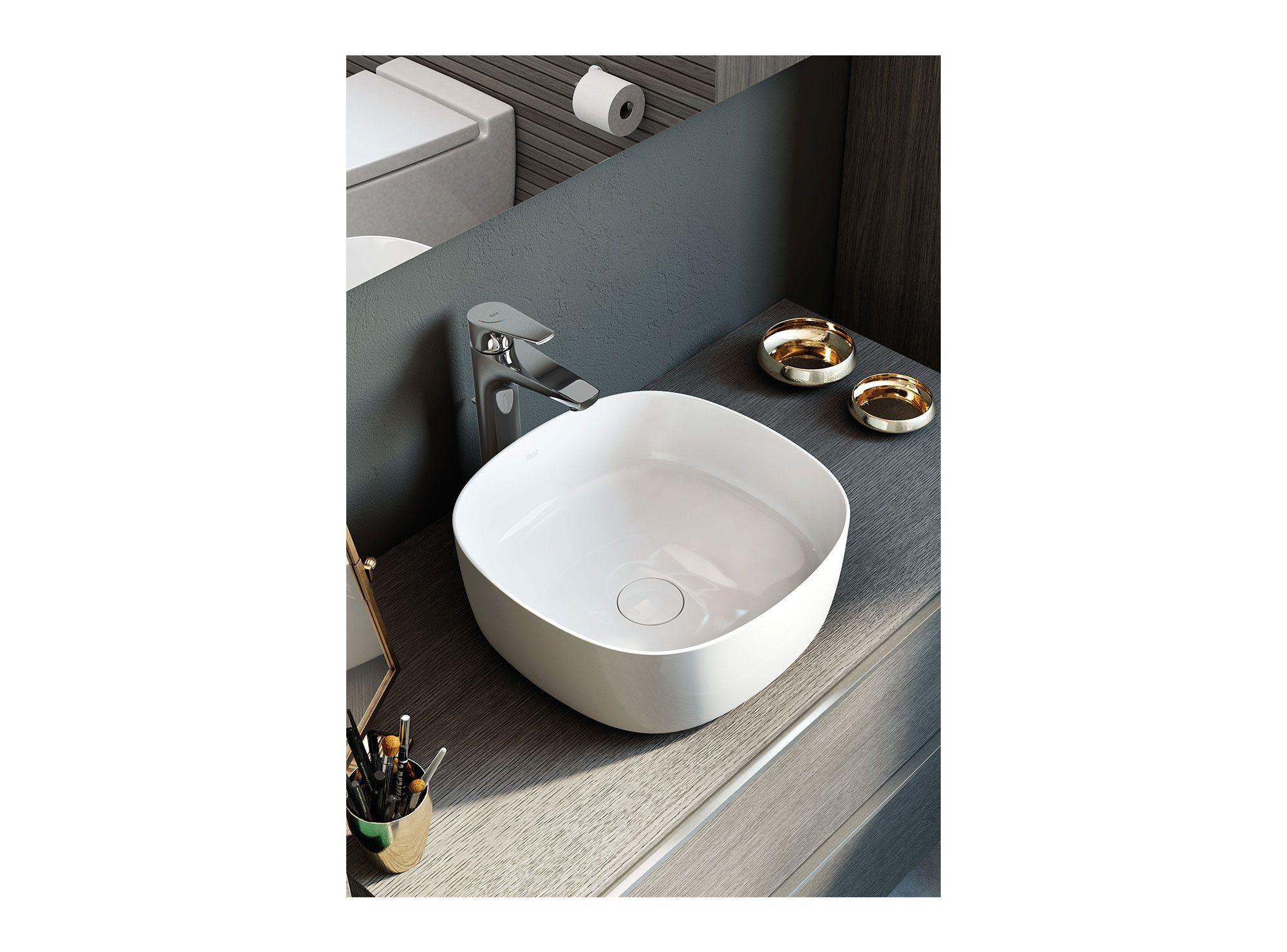 Lavamanos sobreponer 40x40 cm Axos Klipen-3