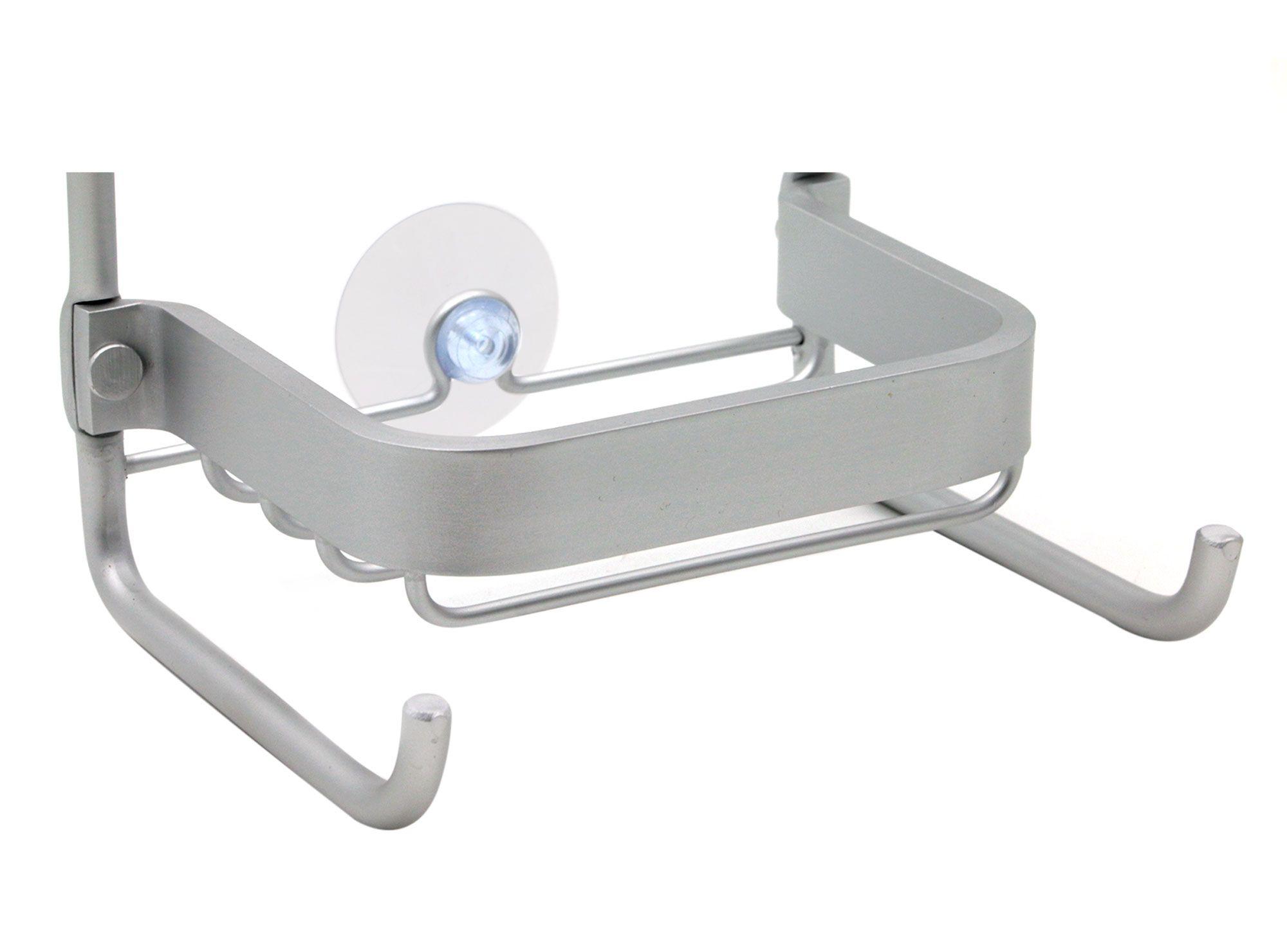 Organizador ducha colgante satinado Cotidiana-3