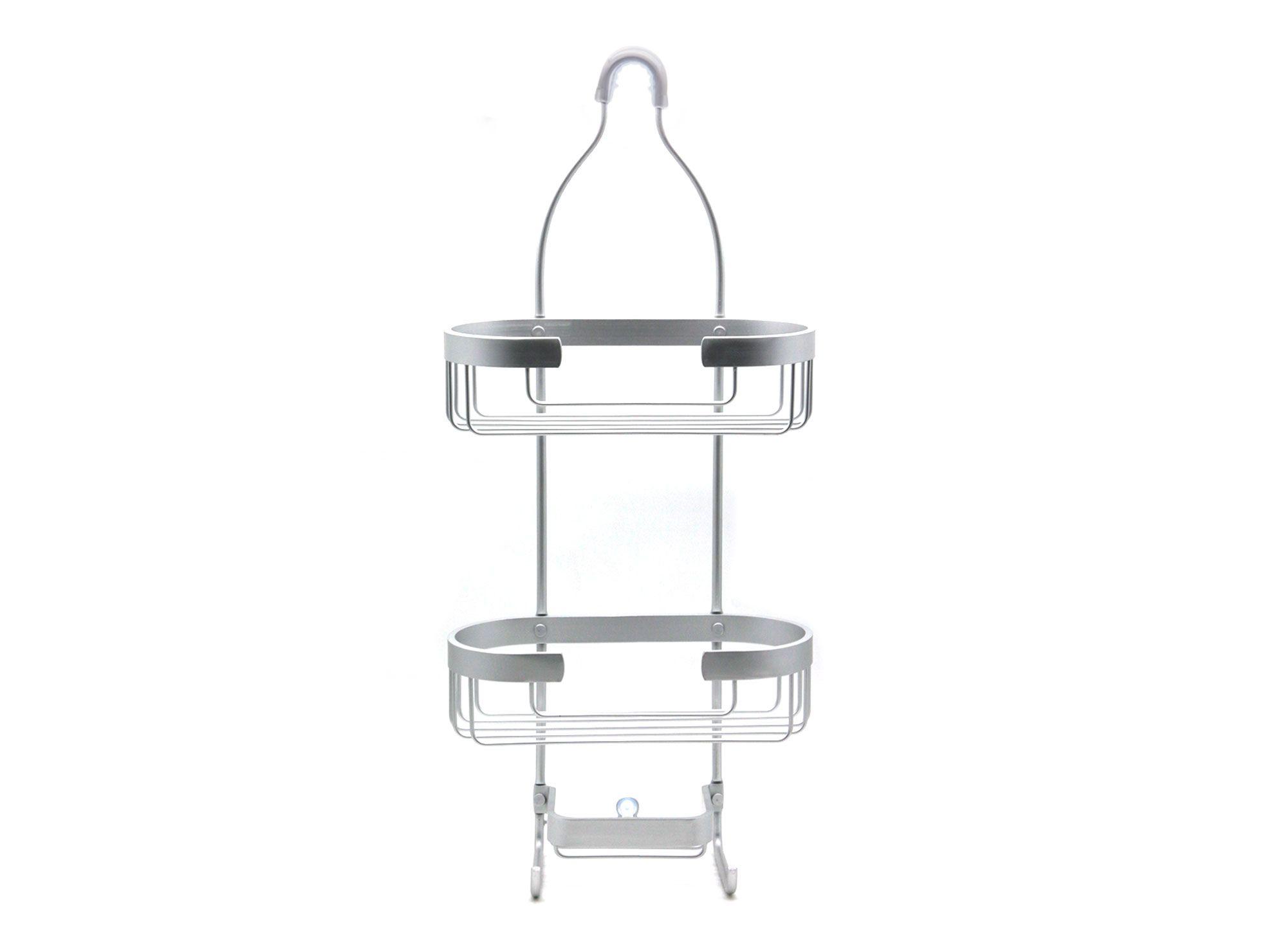 Organizador ducha colgante satinado Cotidiana-0