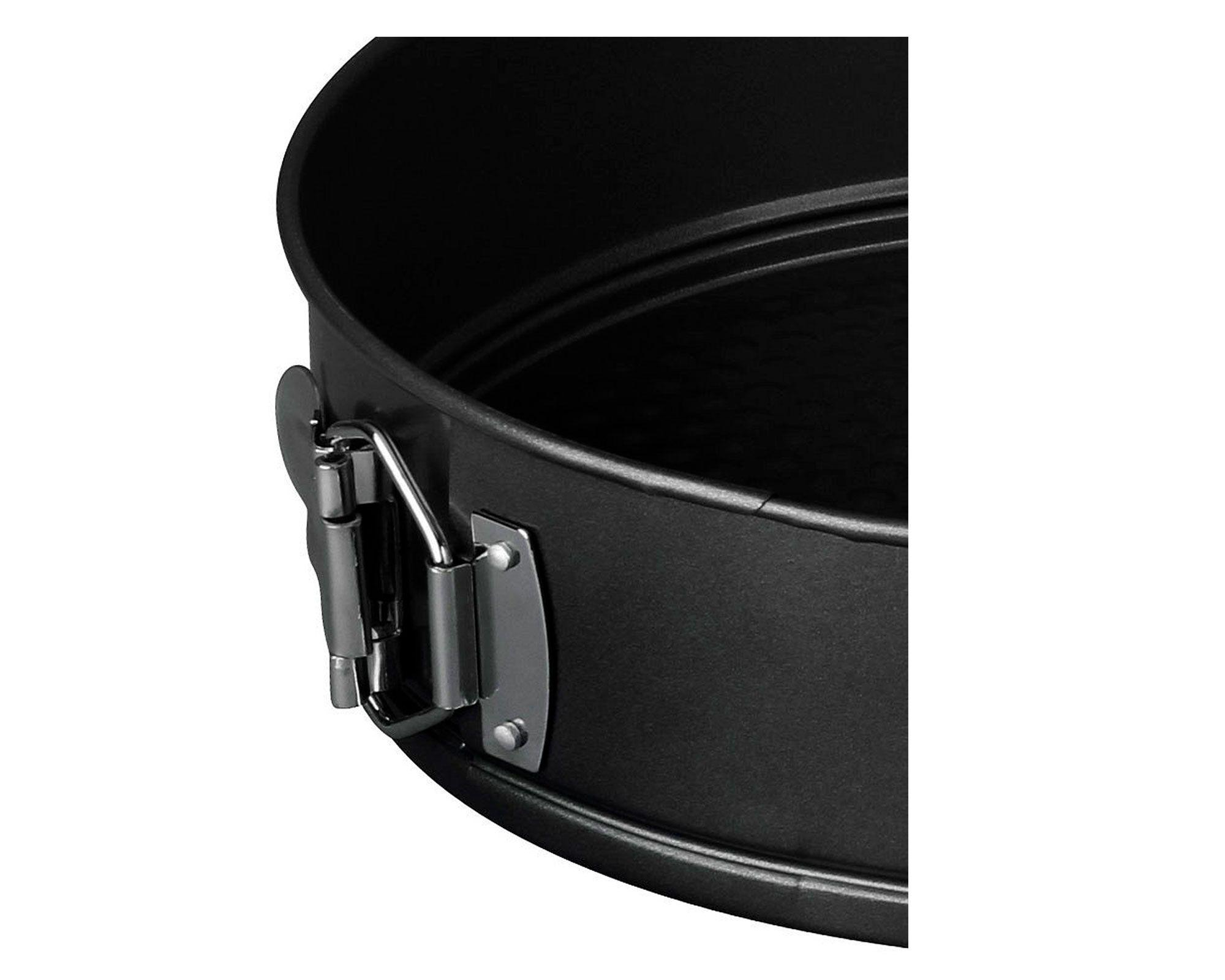 Molde queque con traba negro Cotidiana.-2