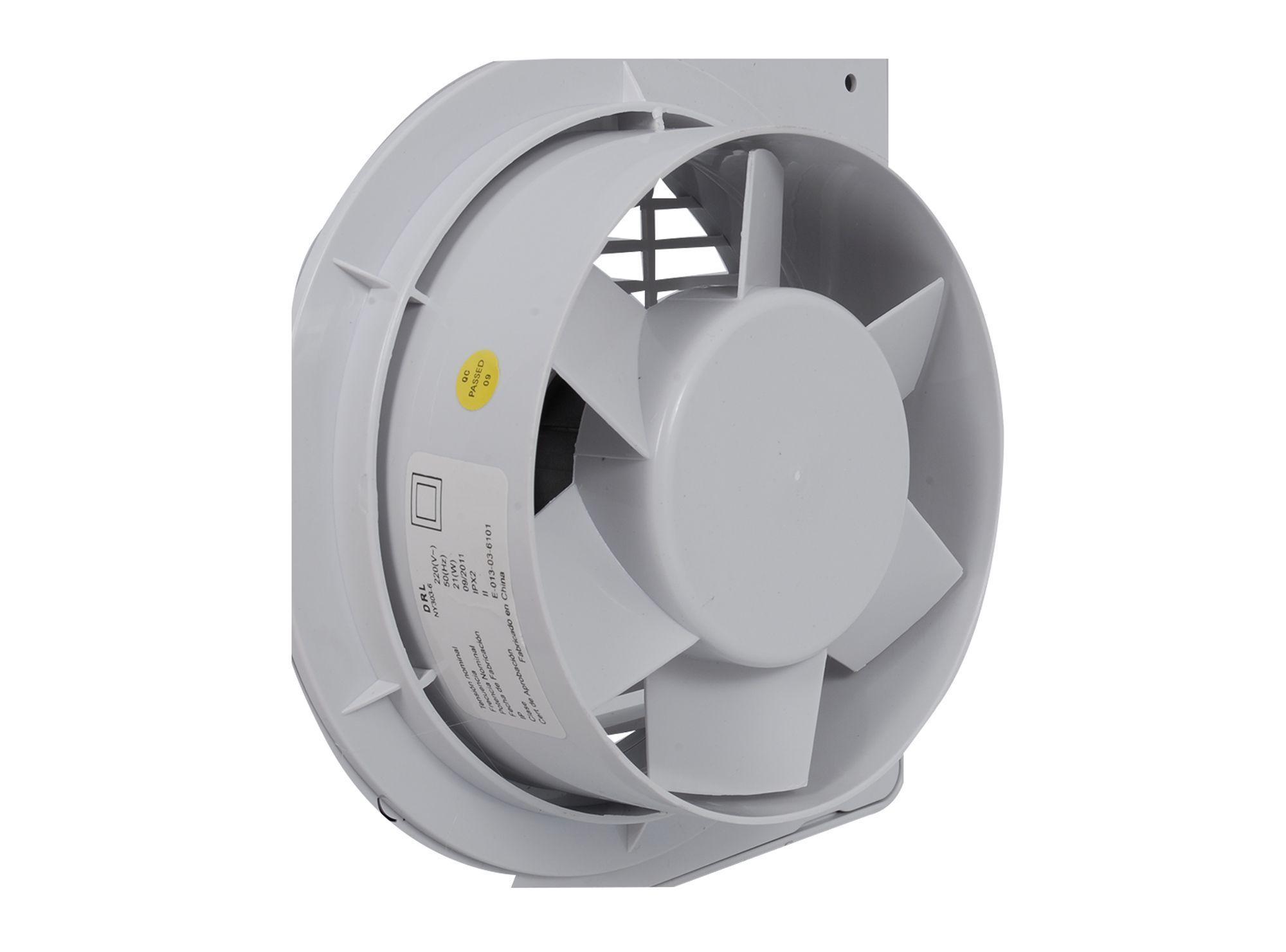 Extractor de aire 6'' NY303-6 cuadrado Drl-2