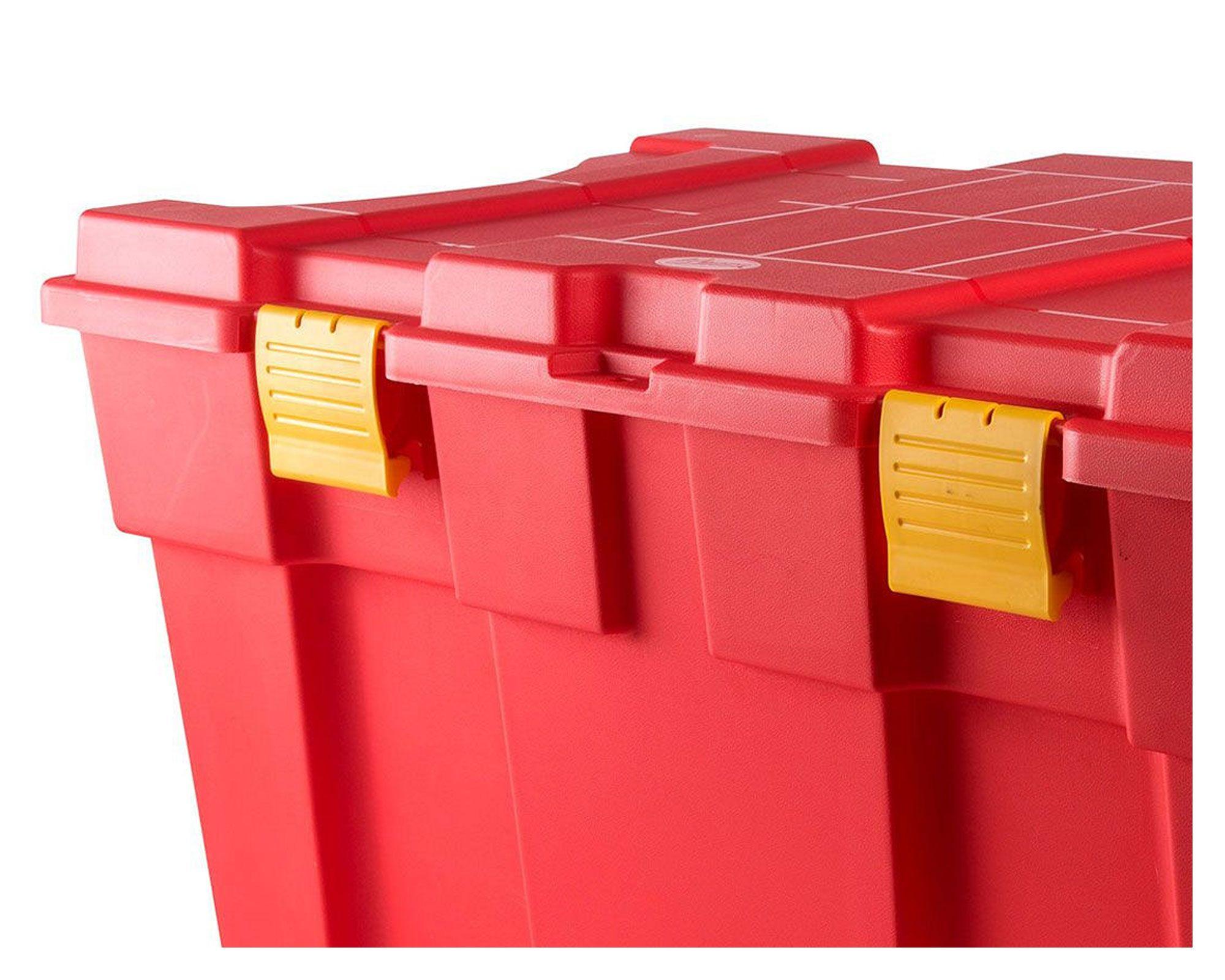 Baúl 130 litros rojo Wenco-1