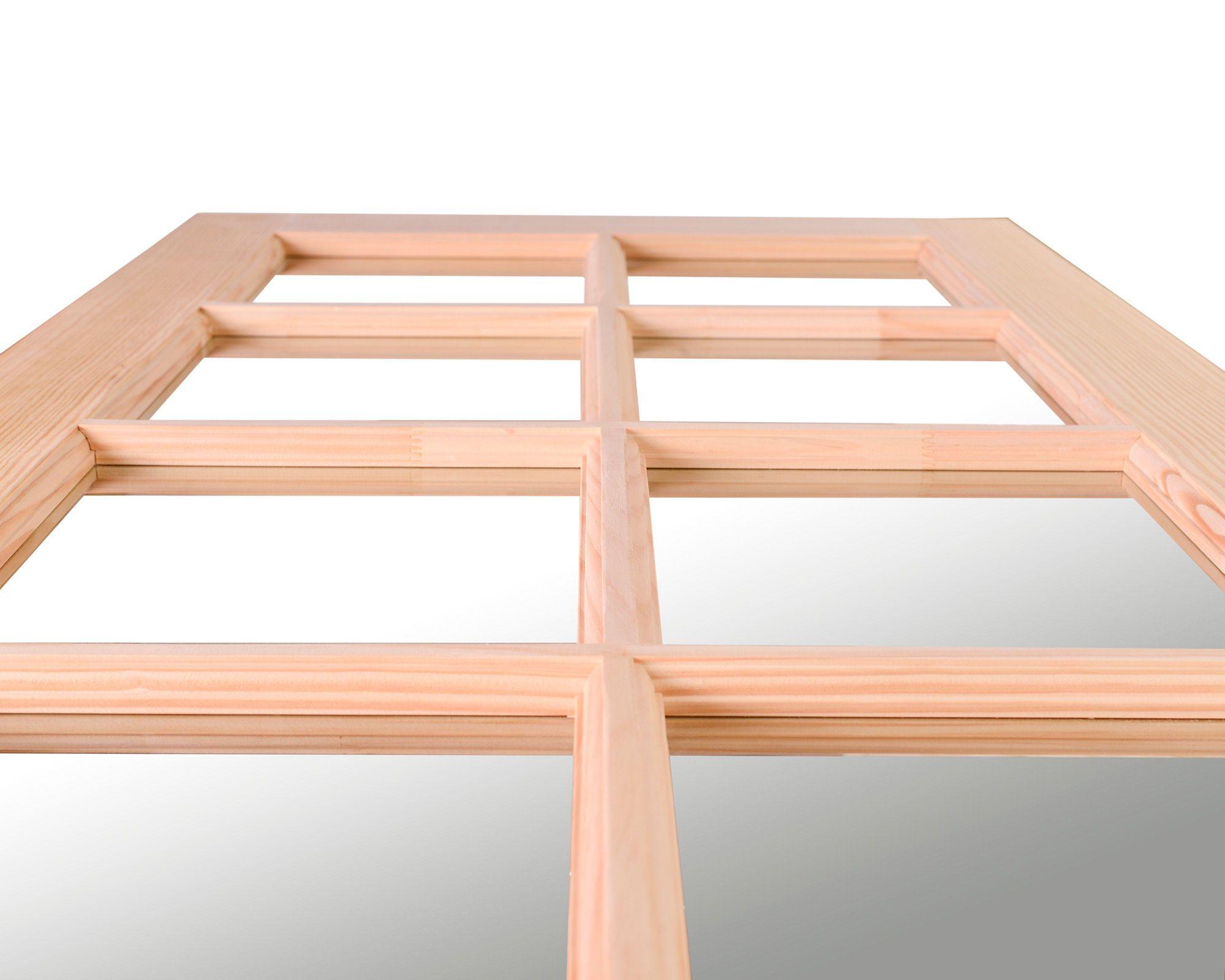 Puerta Pino Radiata Sevillana 90x220 cm 10 Vidrios Moldupanel-3