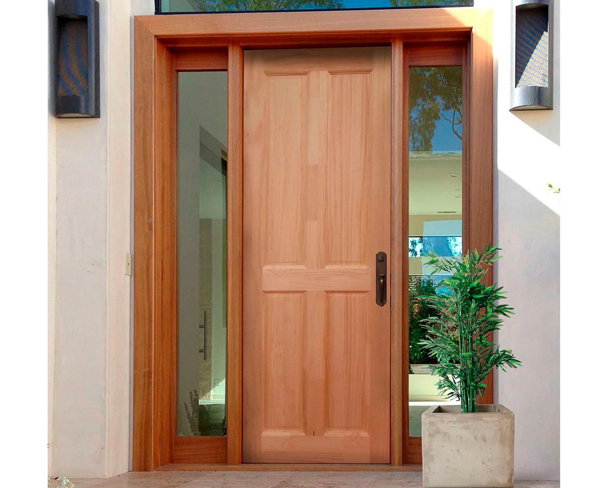 Puerta Pino Radiata Rupanco 60x200 cm Moldupanel-0