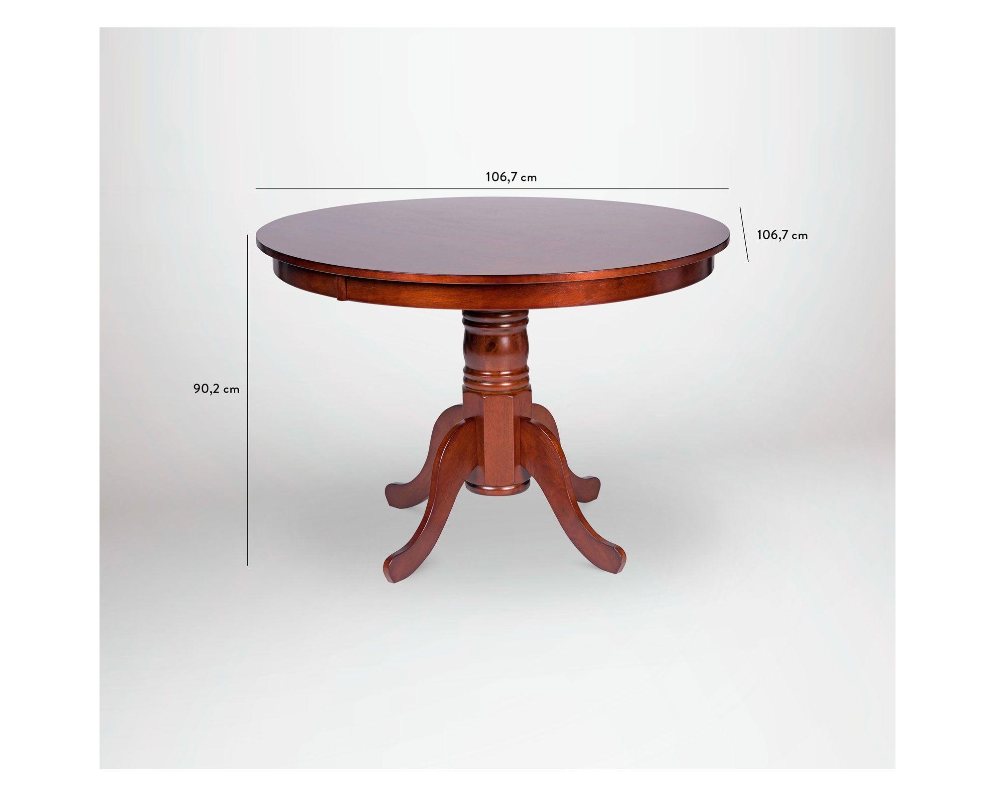 Comedor 6 sillas Calabria chocolate Cic-4