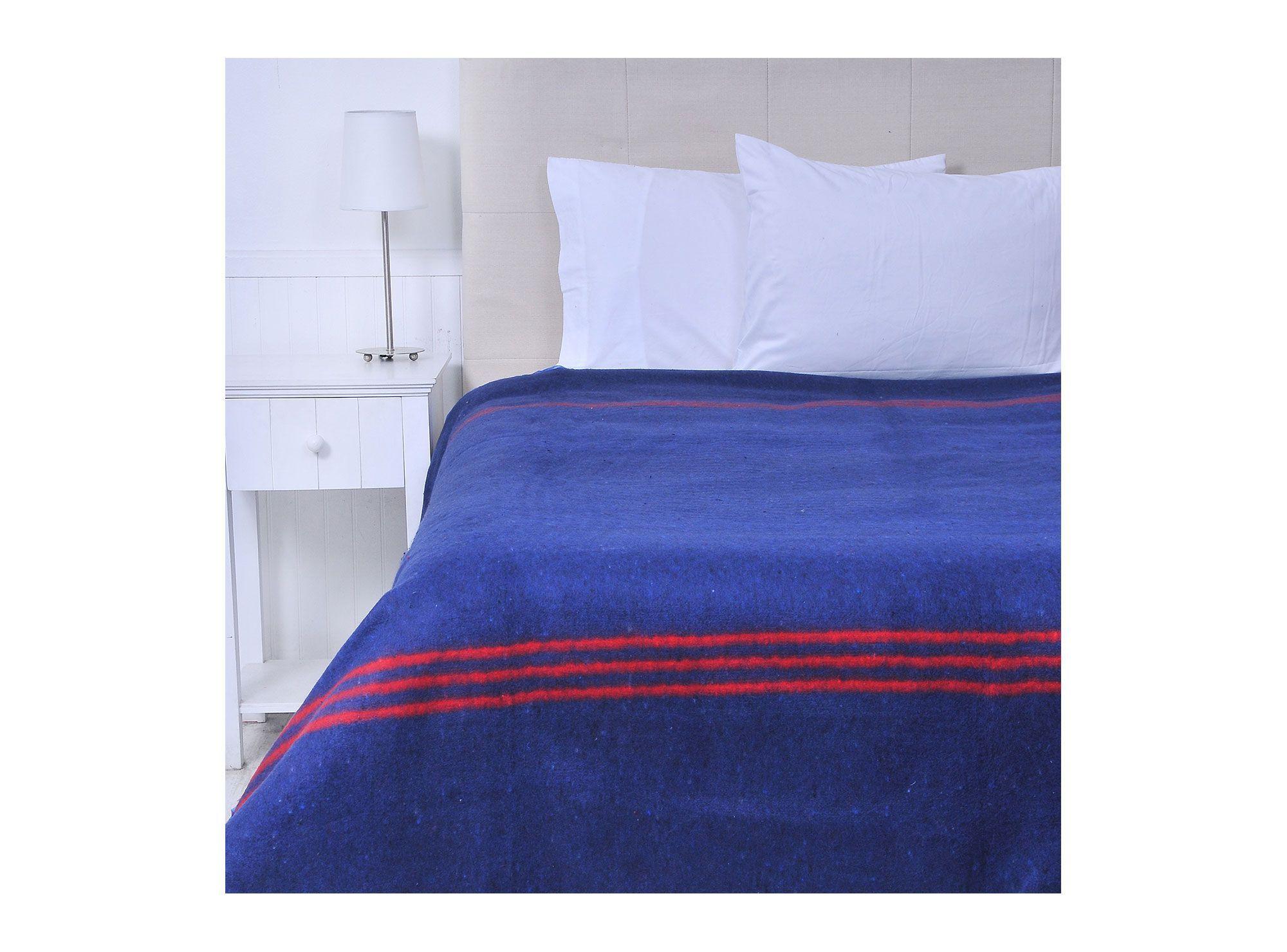 Frazada 2 plazas térmica líneas 4 Plumetti.-0