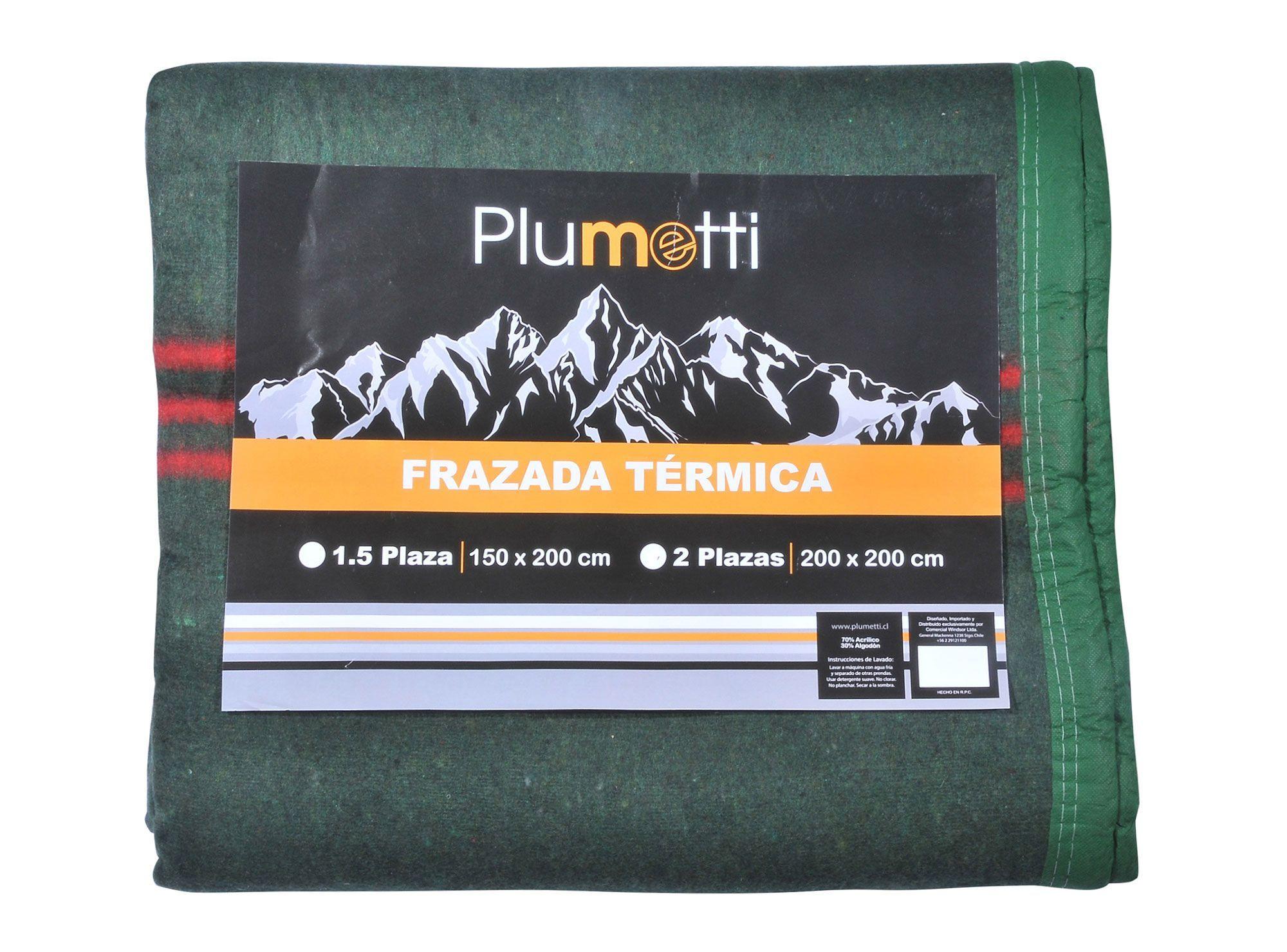 Frazada 1,5 plazas Térmica líneas 2 Plumetti-2