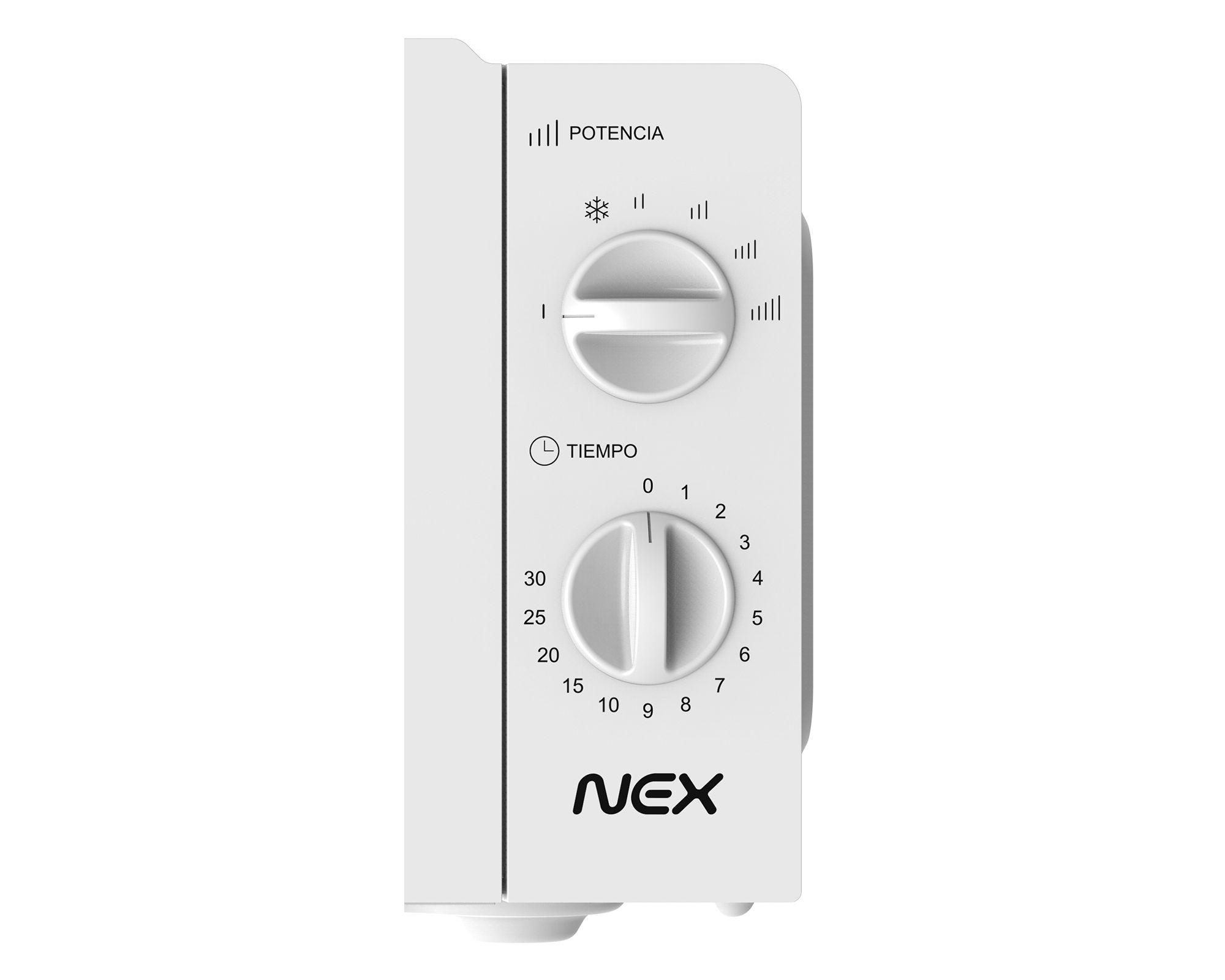 Microondas 20 litros blanco Nex-3