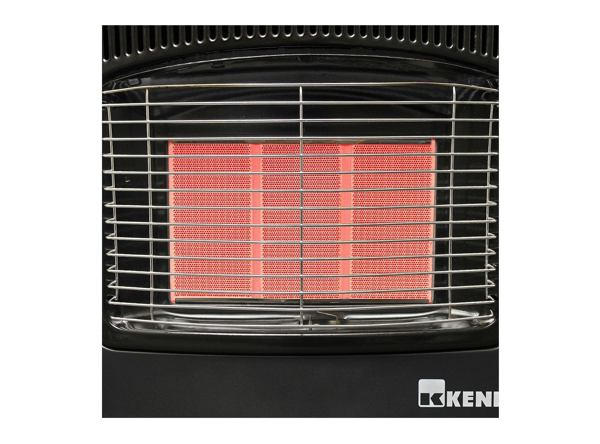 Estufa a gas infrarroja 15 kg KGR rojo Kendal-2