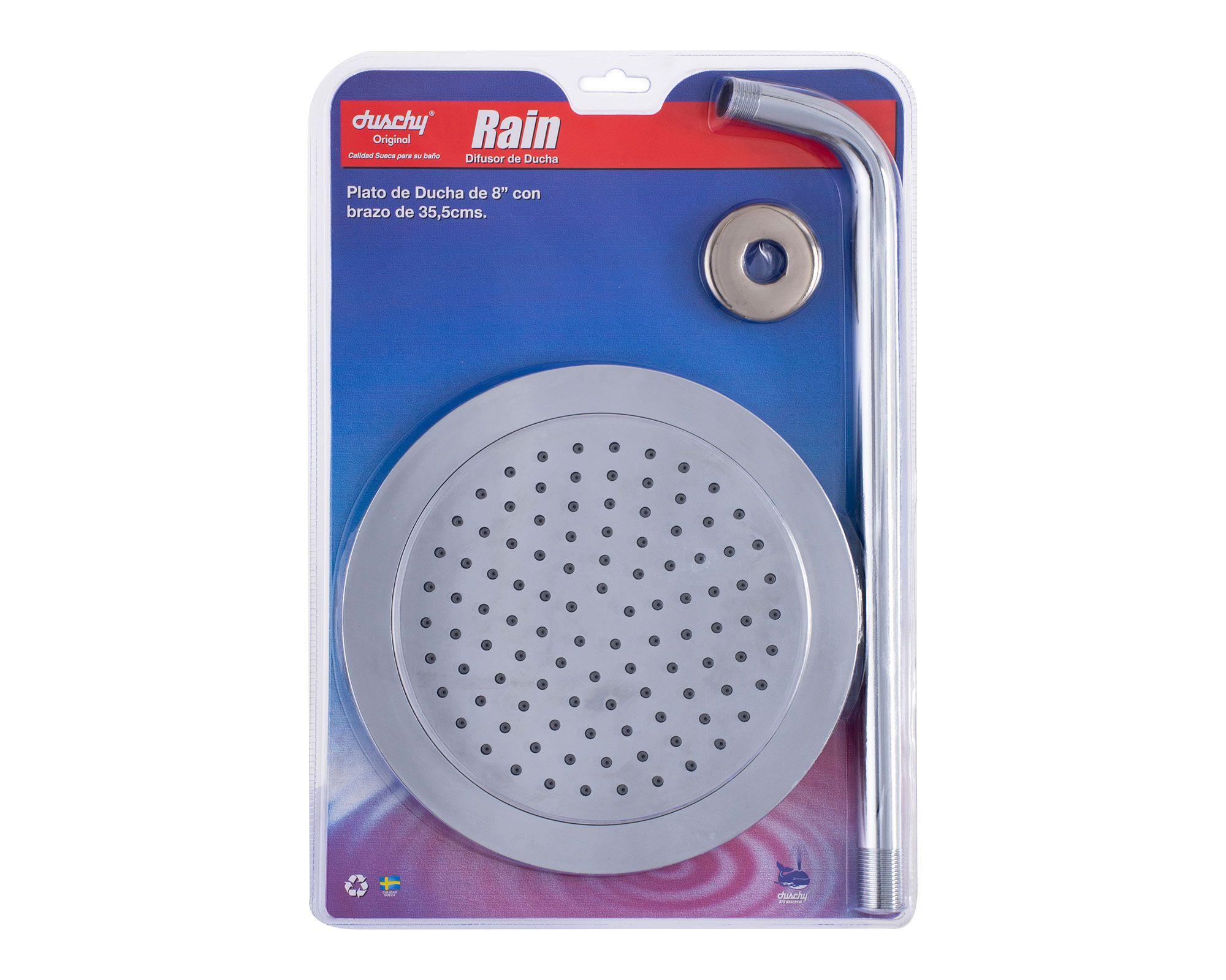 Difusor de ducha 8'' Rain Duschy-4