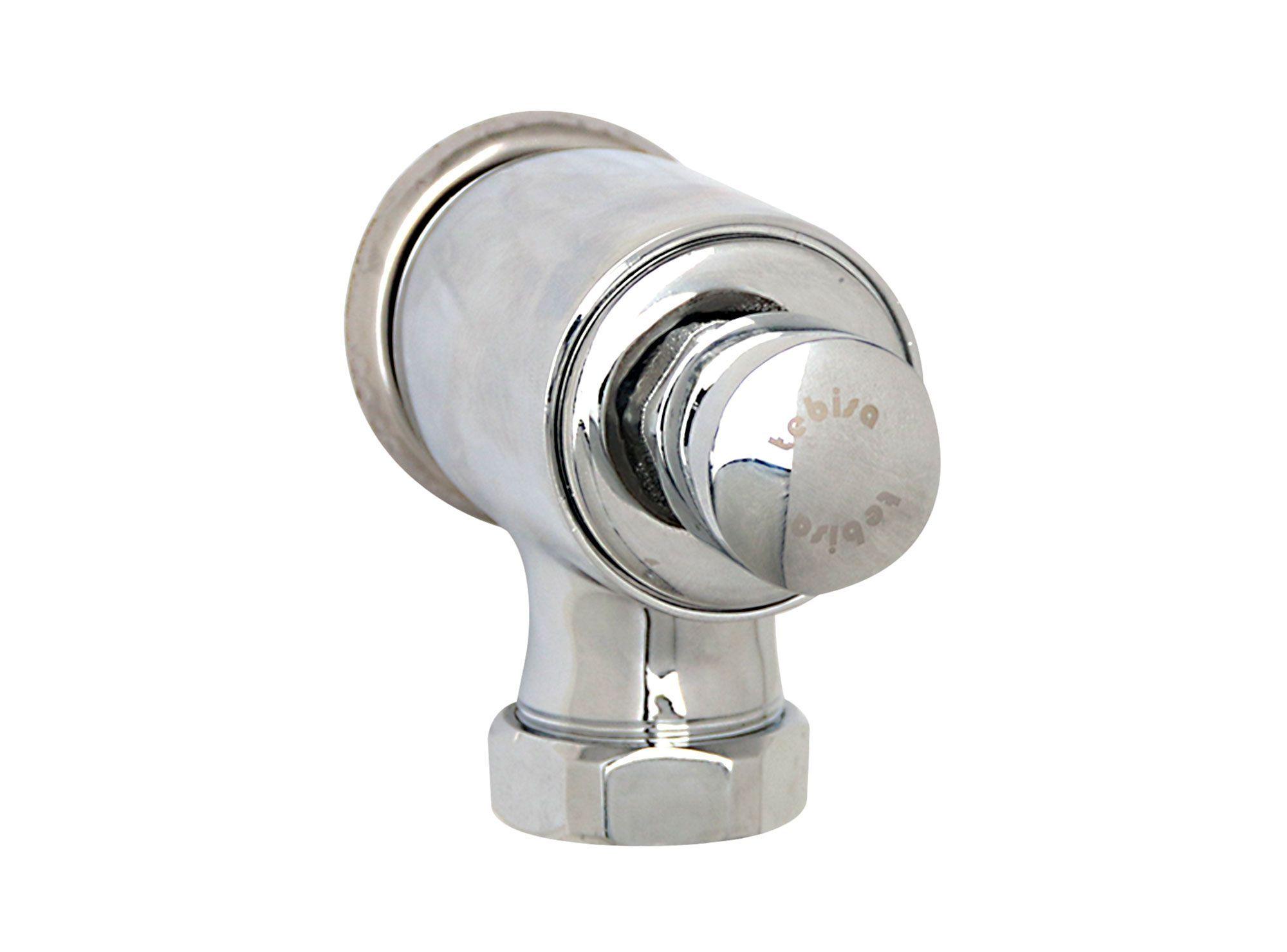 Fluxómetro WC 3/4'' Tebitemp cromado Tebisa-1
