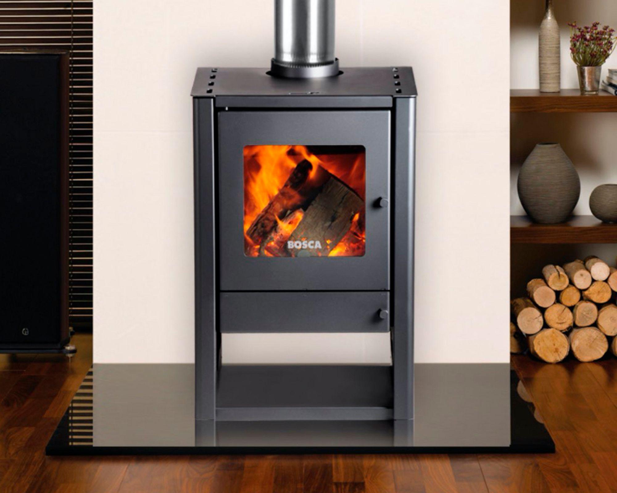 Estufa a leña 10600W Gold 380 Bosca-1
