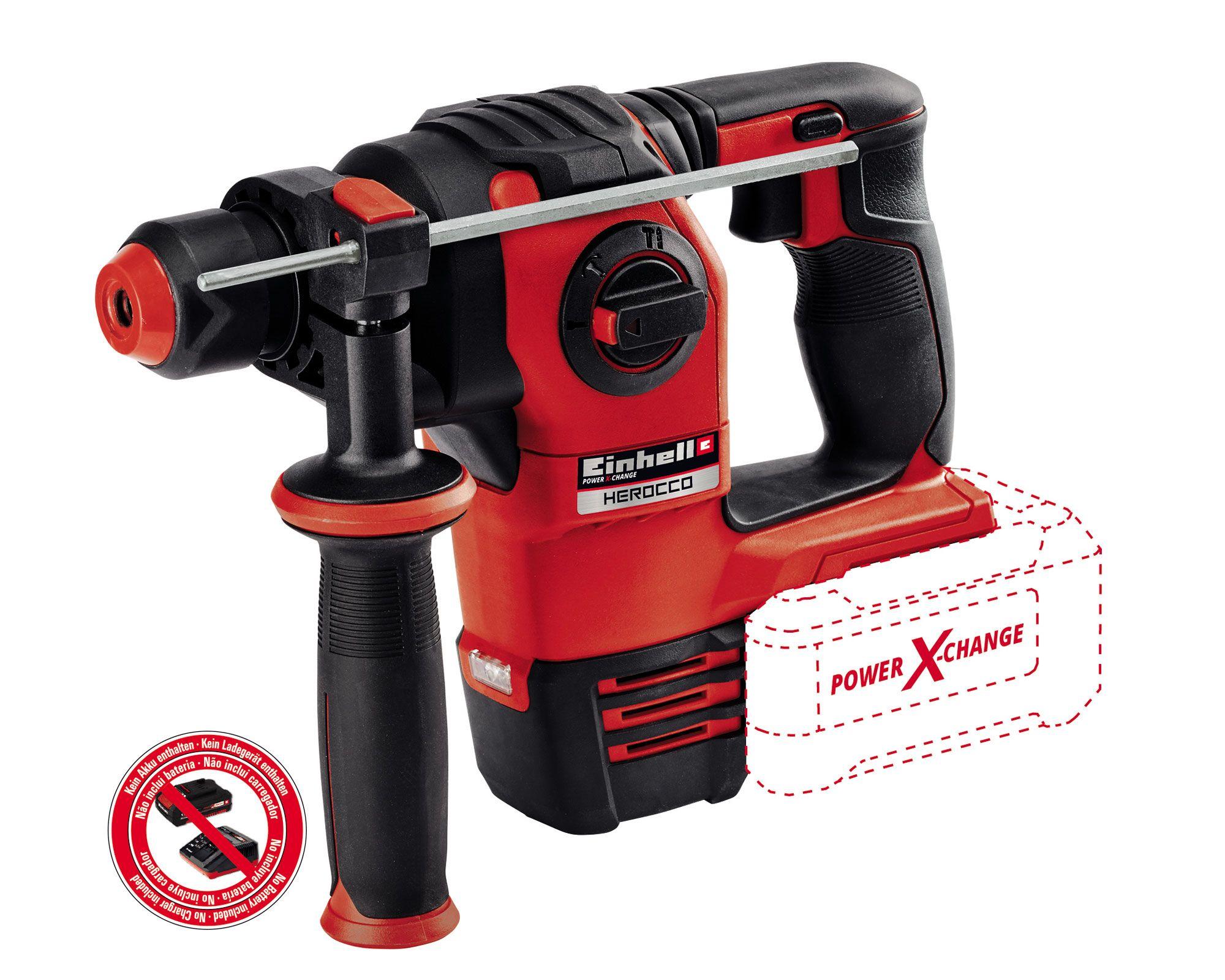 Rotomartillo inalámbrico 18V Herocco Einhell-1