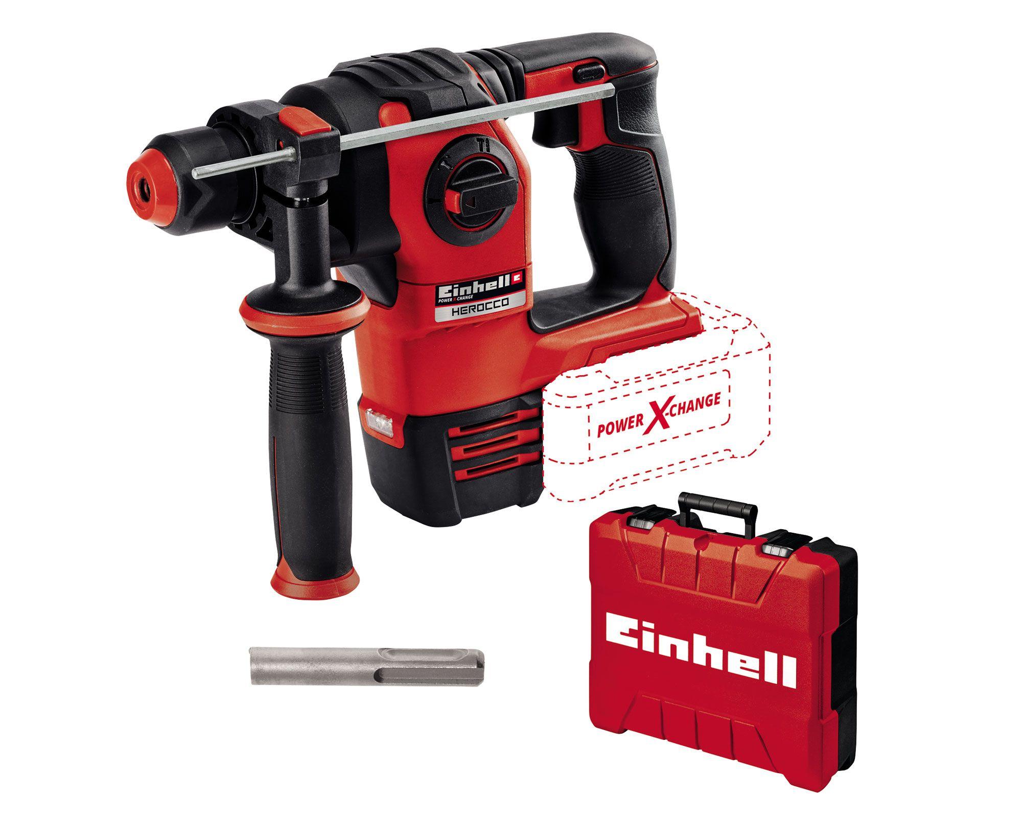 Rotomartillo inalámbrico 18V Herocco Einhell-0