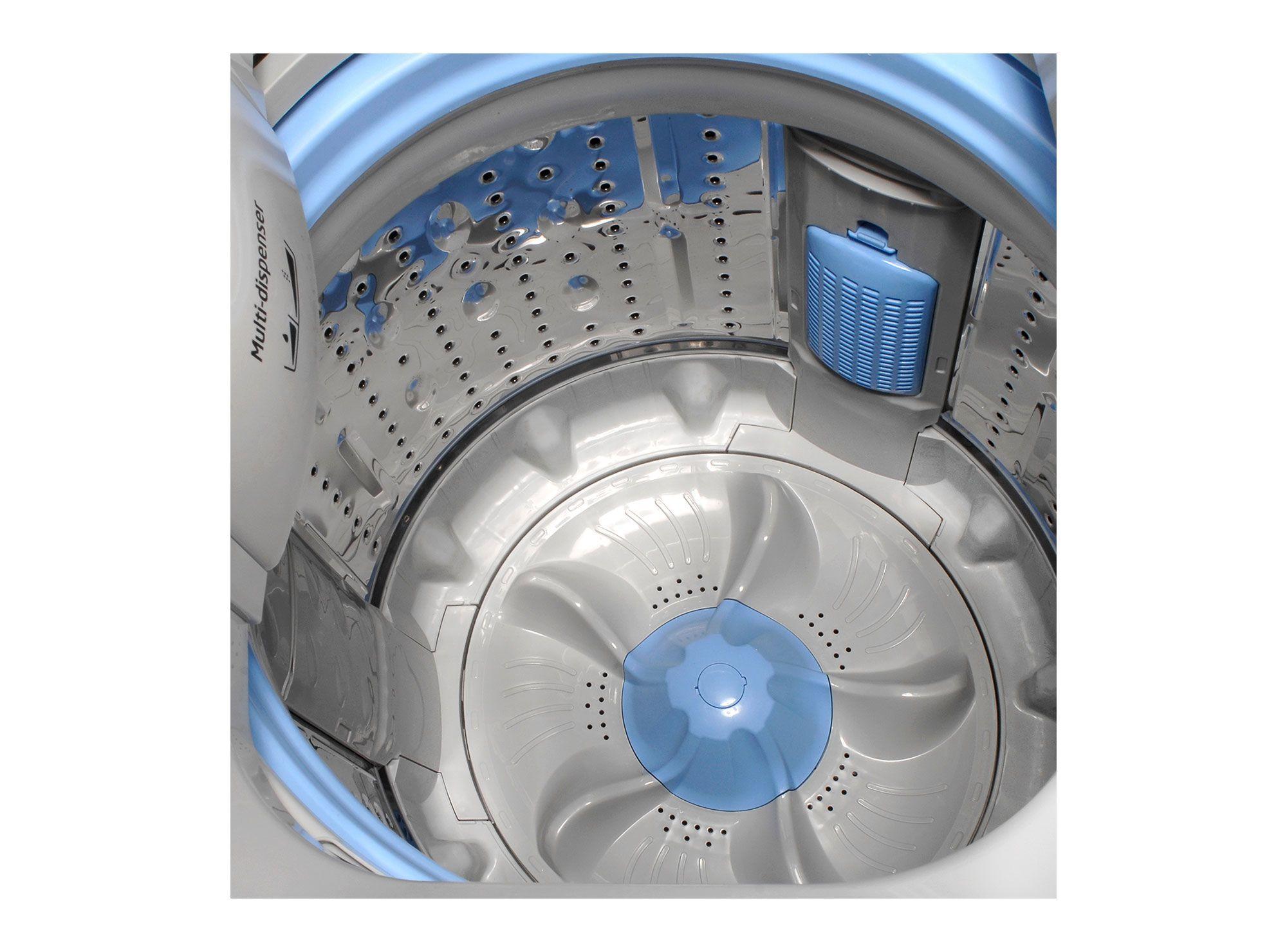 Lavadora carga superior 14 kg Ultra cube 3G plus soft gris Midea-8