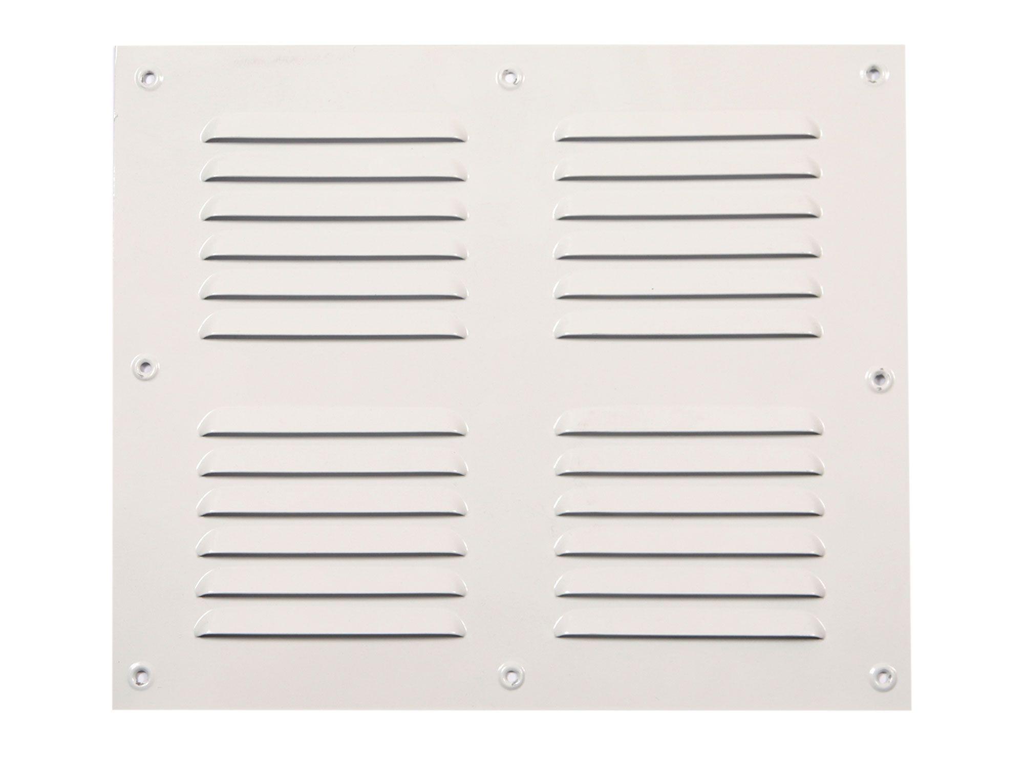 Ventilación 25x30 cm aluminio esmaltado blanco-0